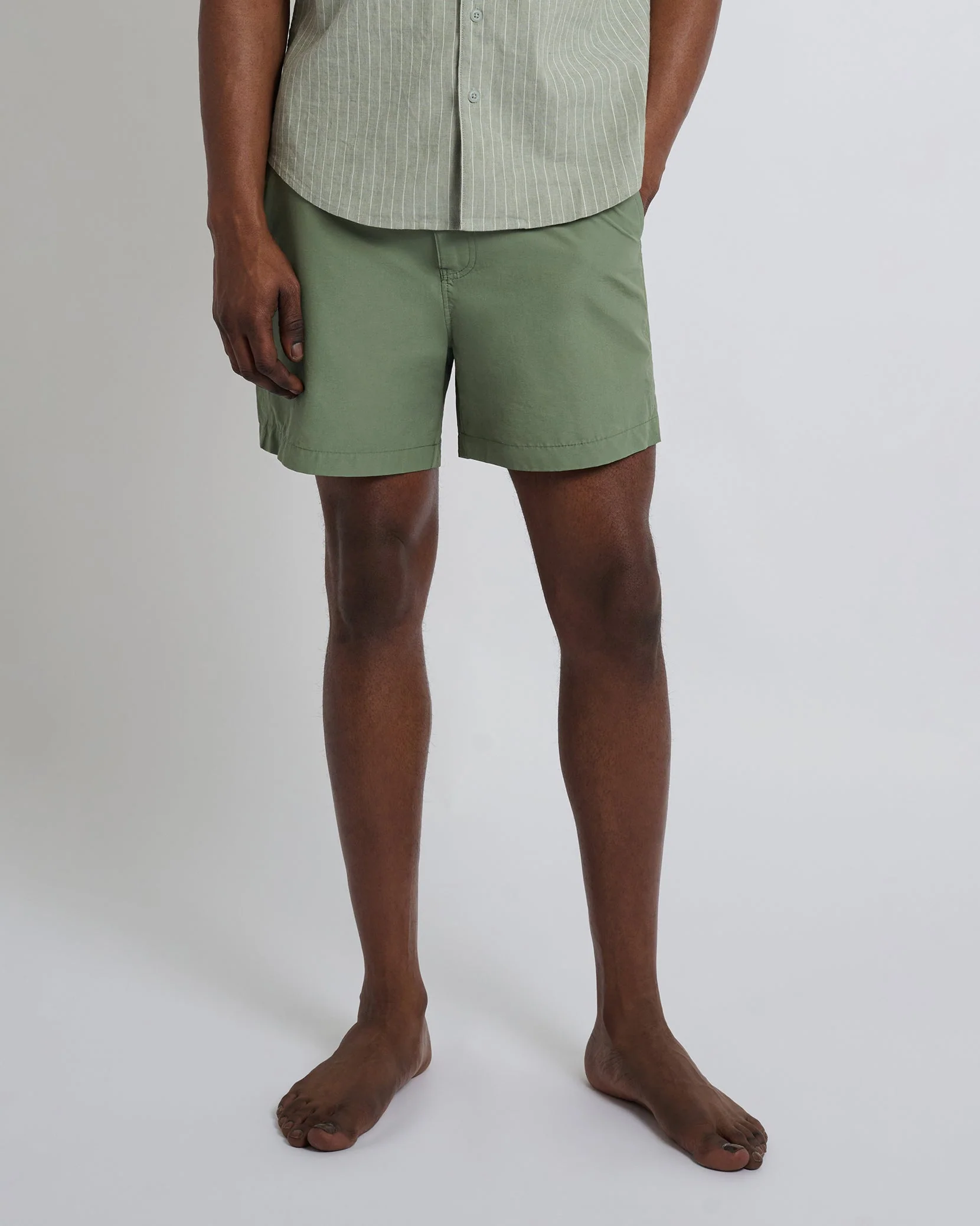 Mens | Calder Buckle 5" Swim Trunk | Seaspray - Image 3