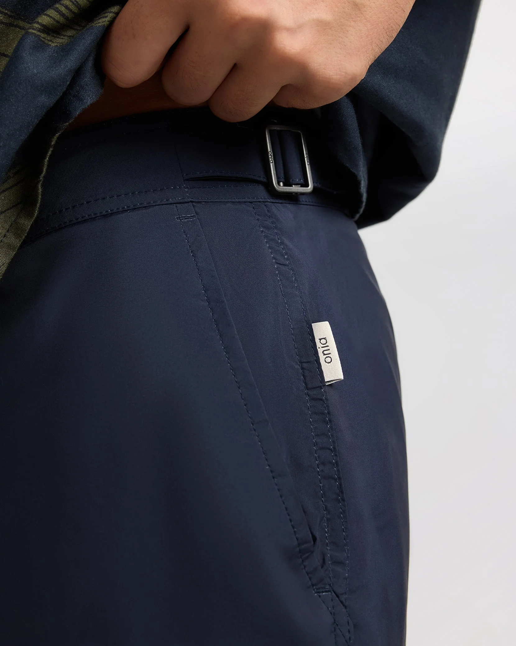 Mens | Calder Buckle 5" Swim Trunk - I | Deep Navy - Image 4