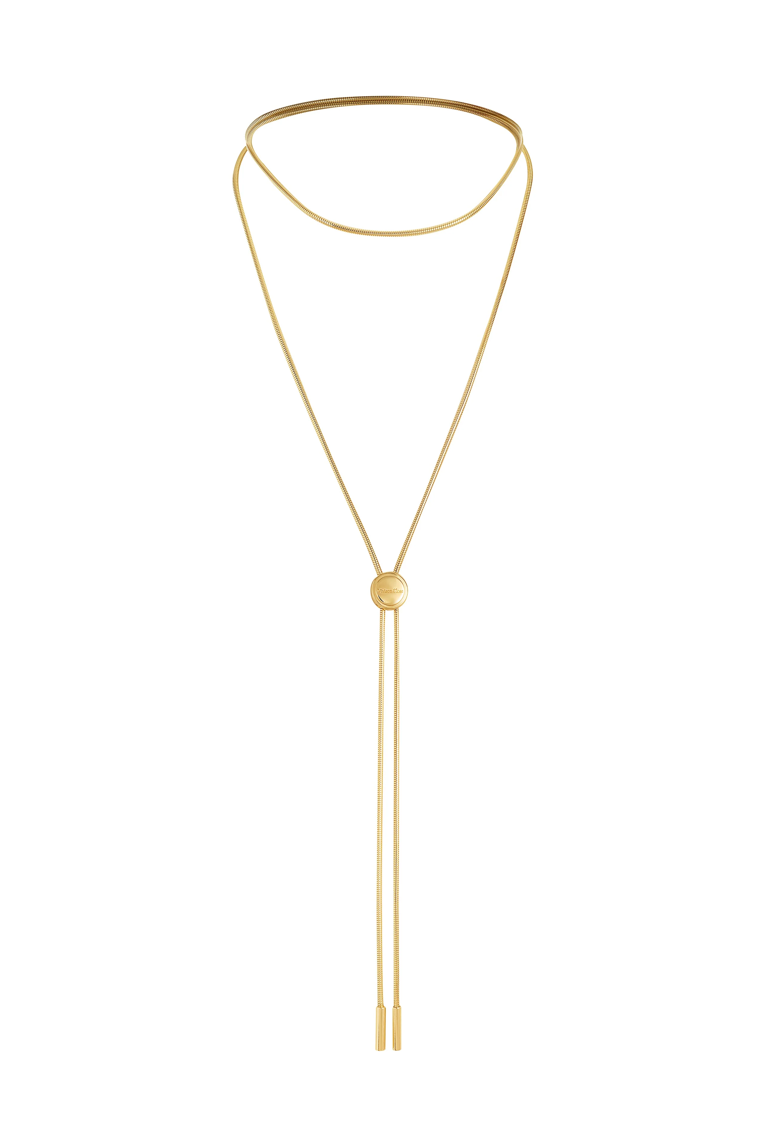 Chain Bolo Tie - A Ton Cou | Gold - Image 4