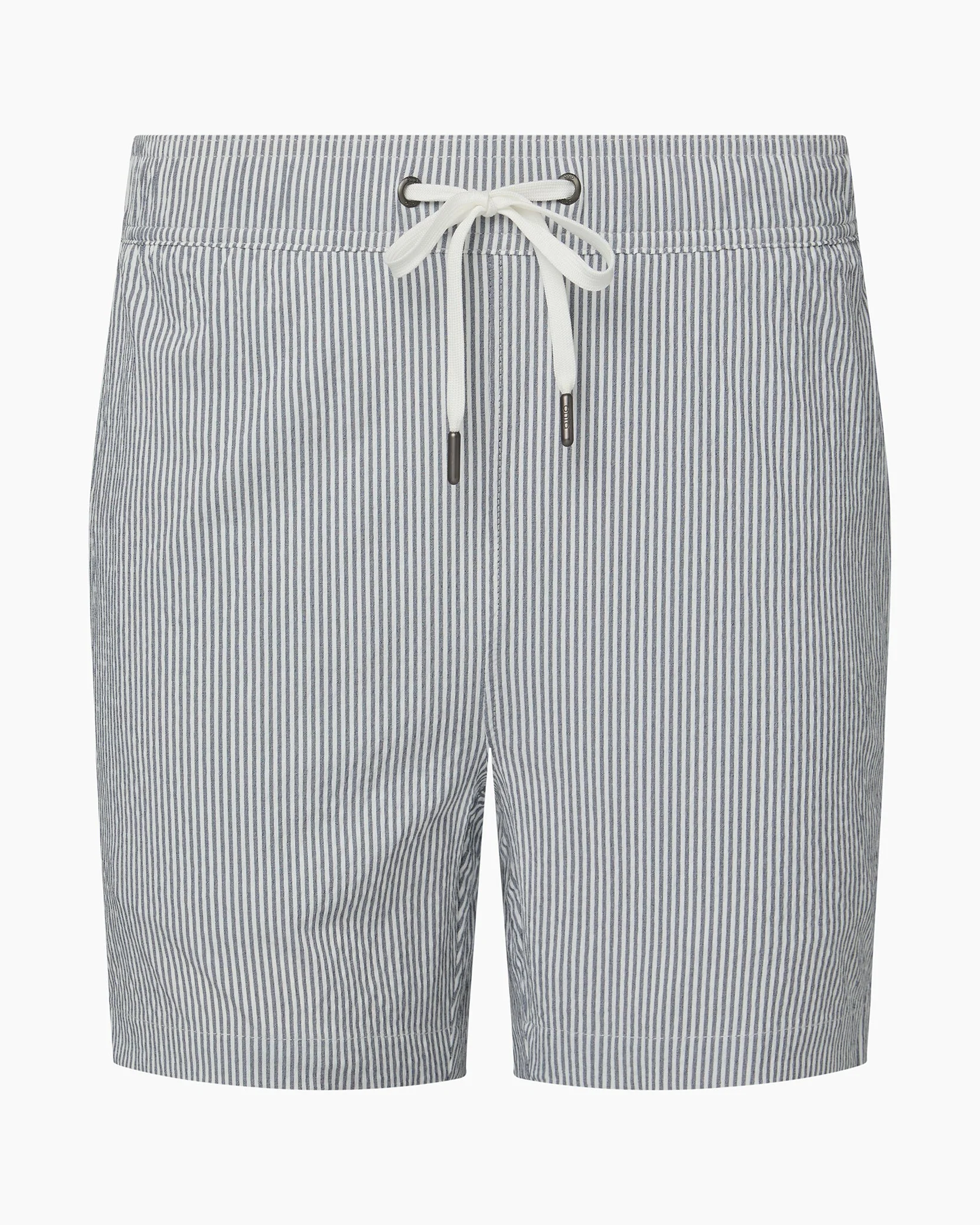 Mens | Charles 5" Swim Trunk - II | Deep Navy/White - Image 2