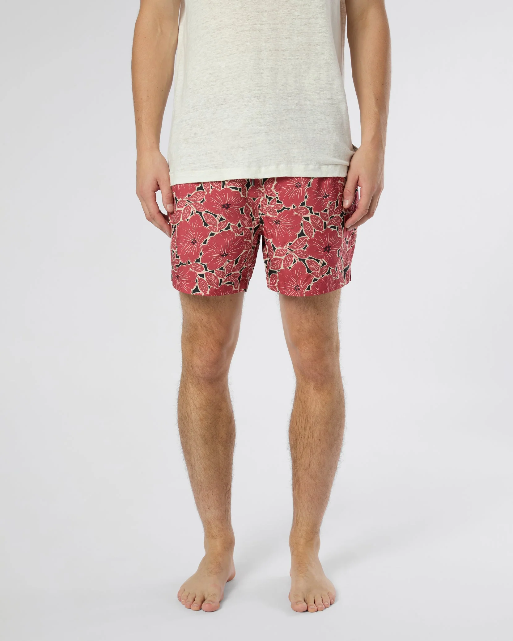 Mens | Charles 5" Swim Trunk | Black Multi