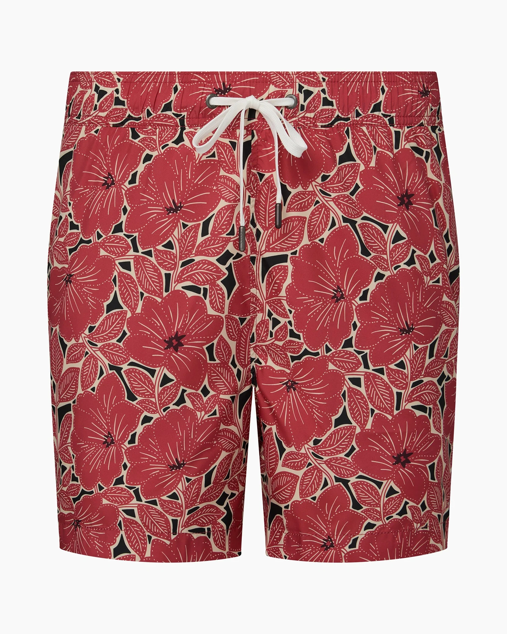 Mens | Charles 5" Swim Trunk | Black Multi - Image 2
