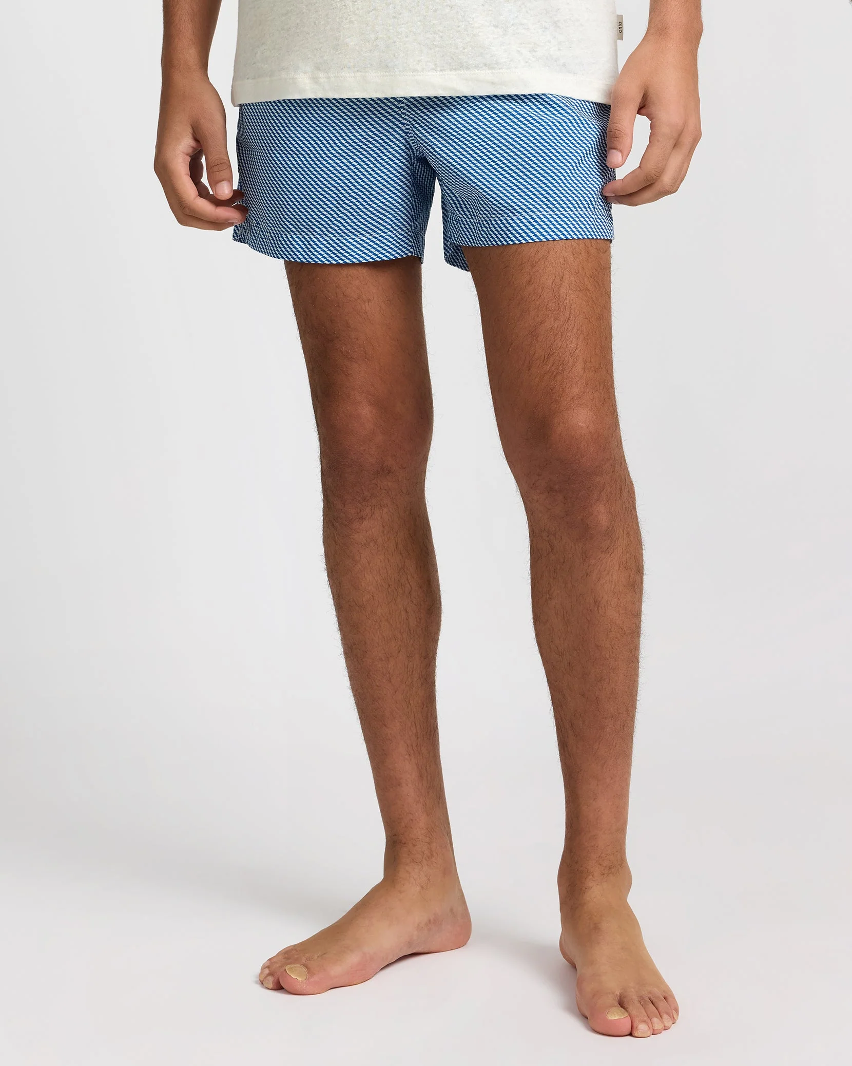 Mens | Charles 4" Swim Trunk | Cobalt - Image 2