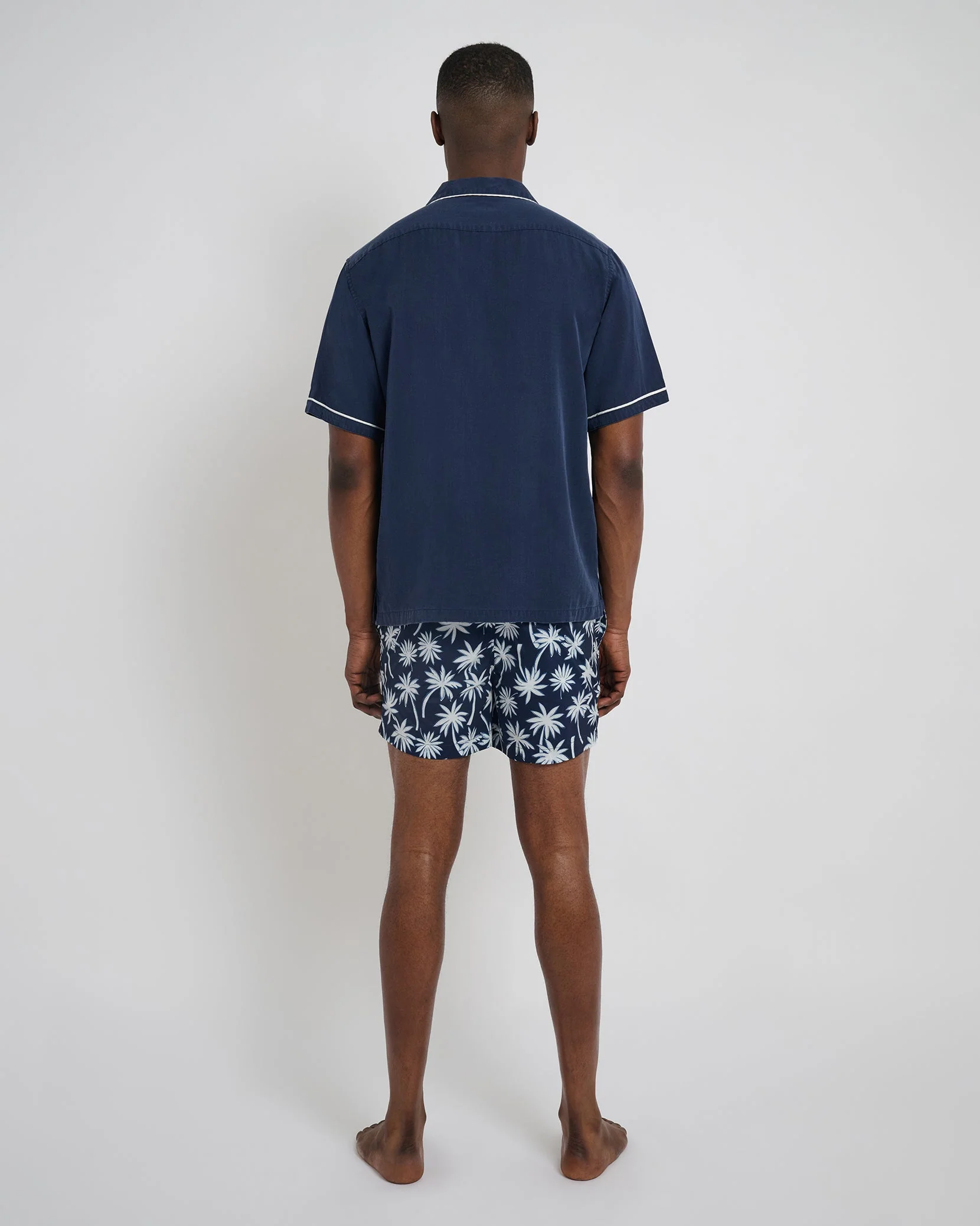 Mens | Charles 4" Swim Trunk | Deep Navy - Image 5