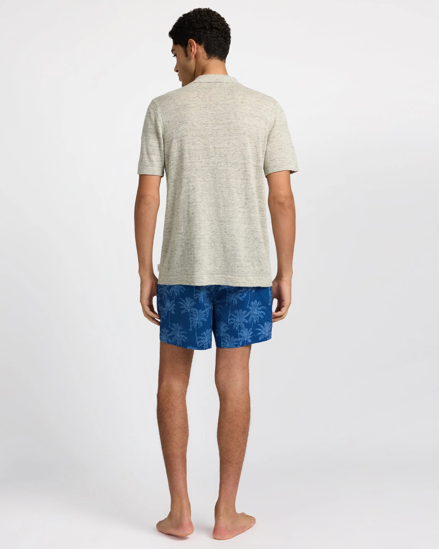 Mens | Charles 5" Swim Trunk | Tonal Blue - Image 5