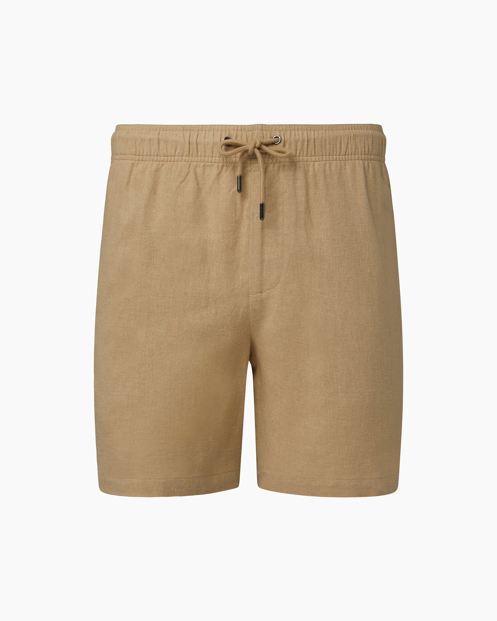 Mens | Classic 6" Pull On Linen Short - I | Sand