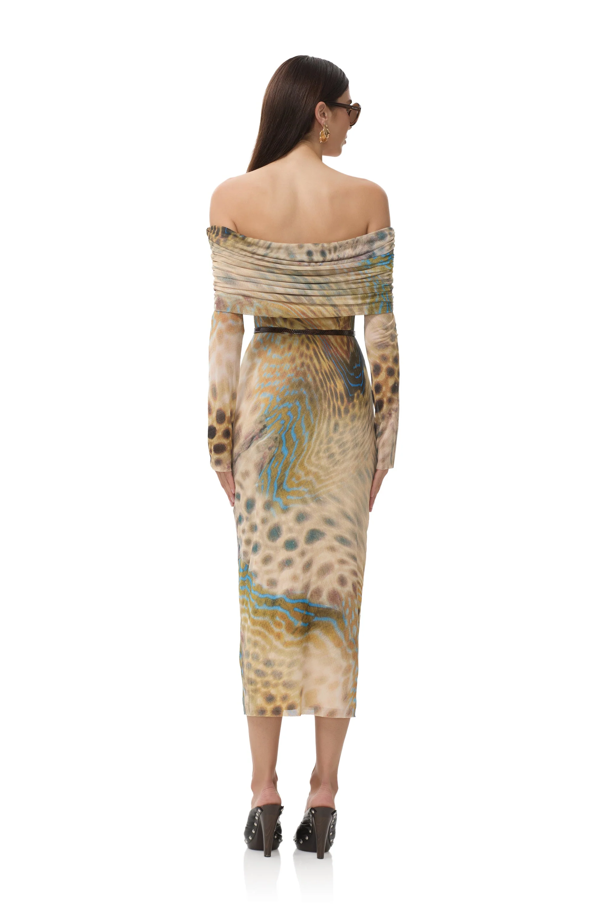 Cornelia Dress | Fish Scale Swirl - Image 7