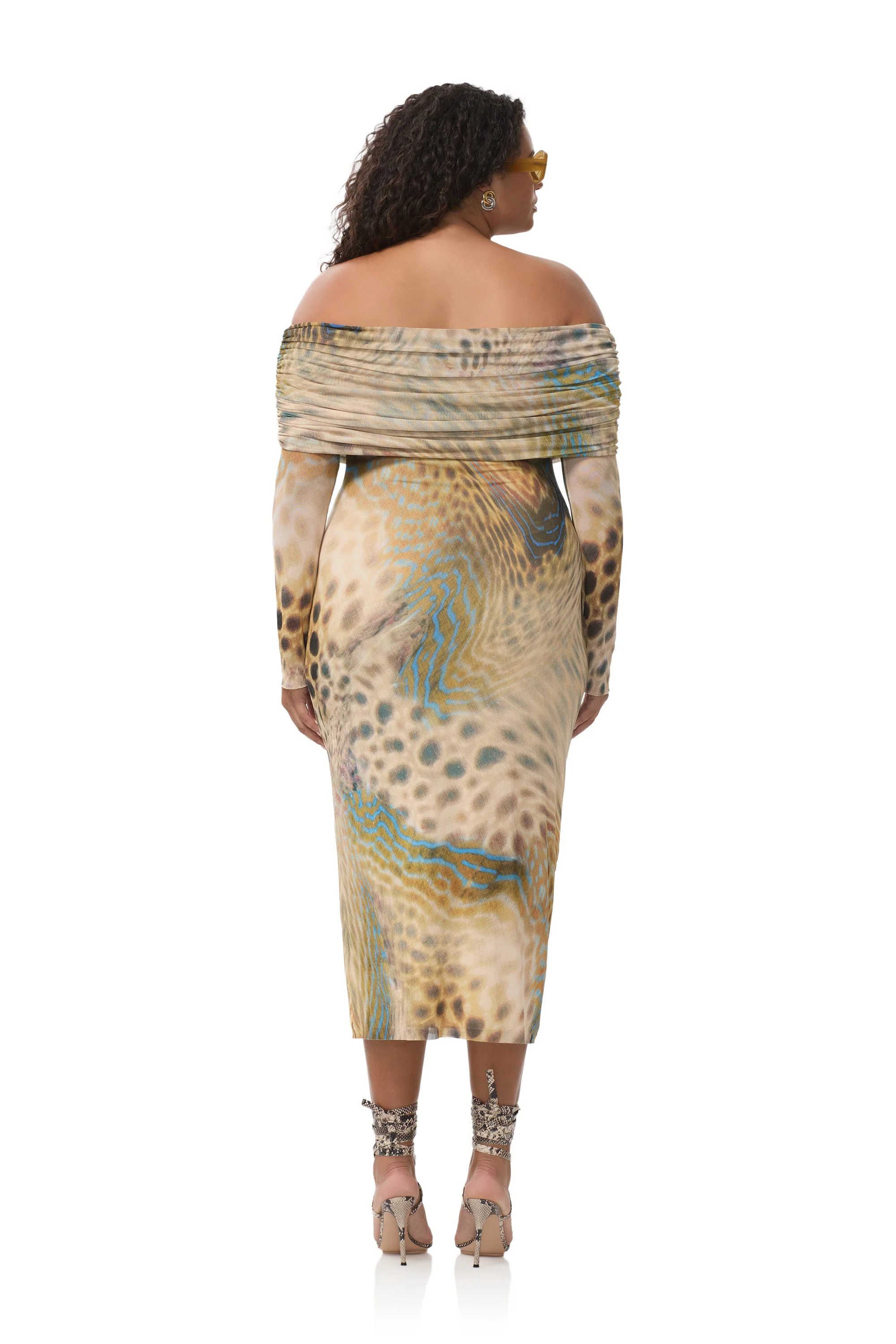 Cornelia Dress | Fish Scale Swirl - Image 8