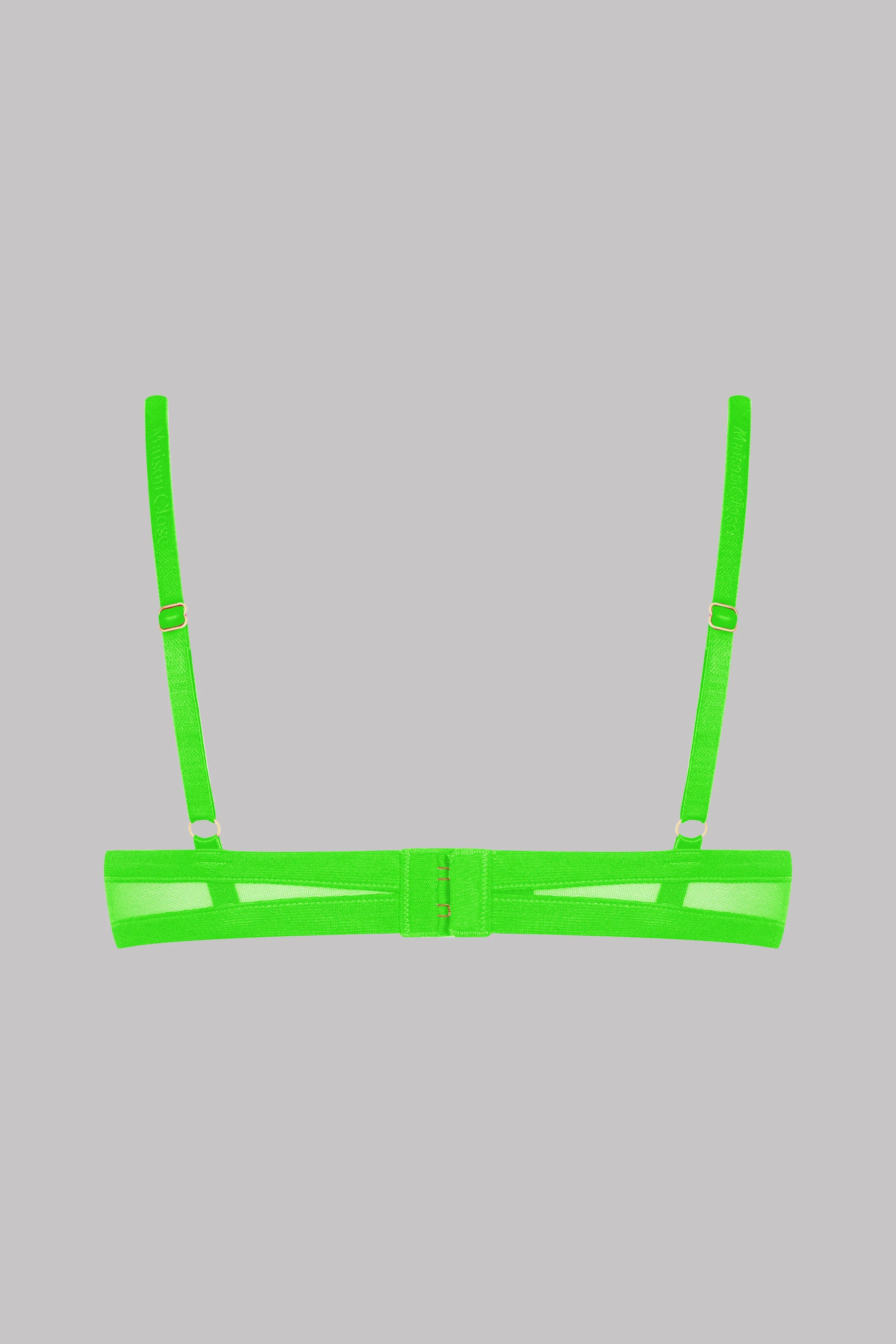 Cupless bra - Corps a Corps Neon | Green - Image 5
