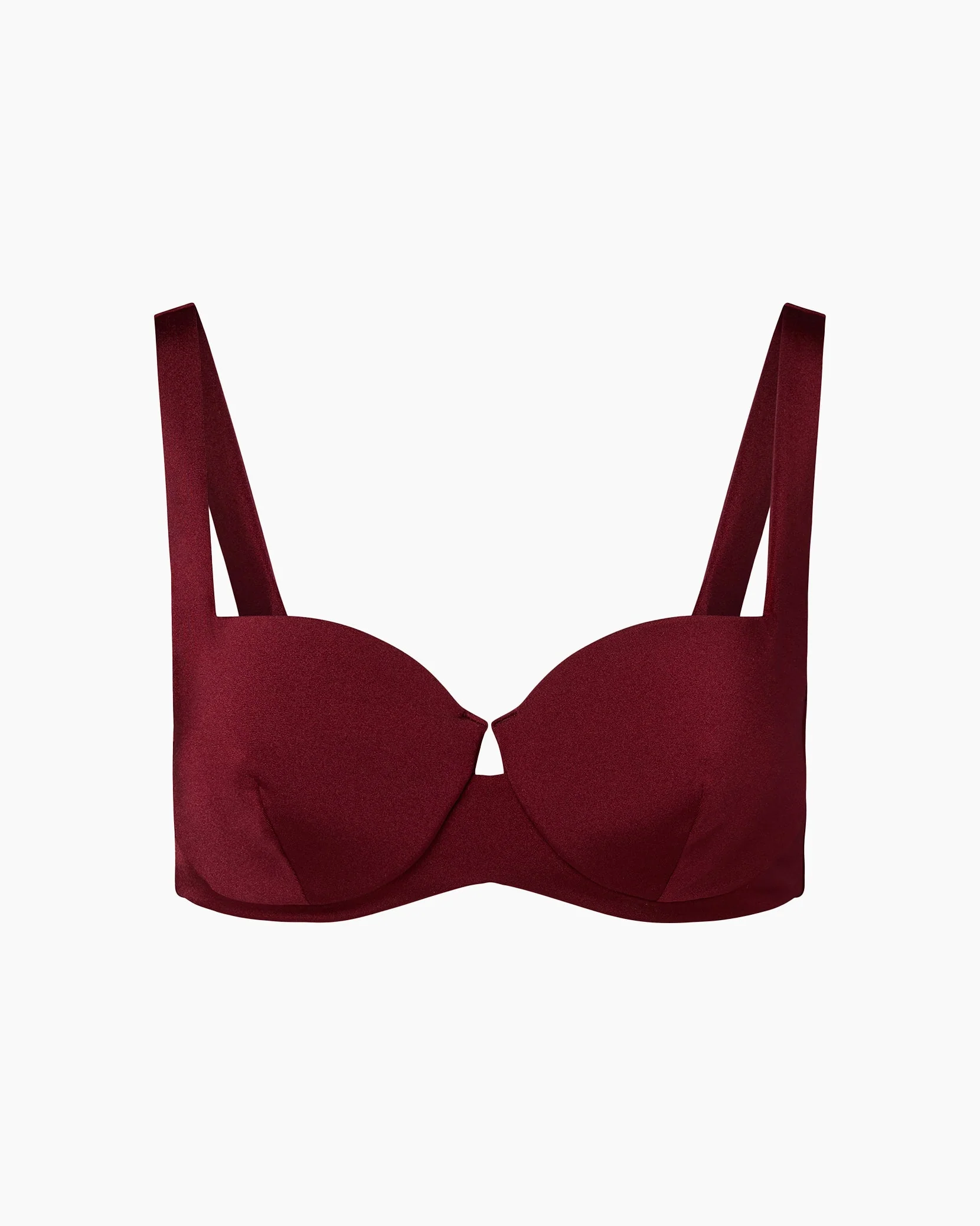 Womens | Danica Bikini Top | Pomegranate - Image 2