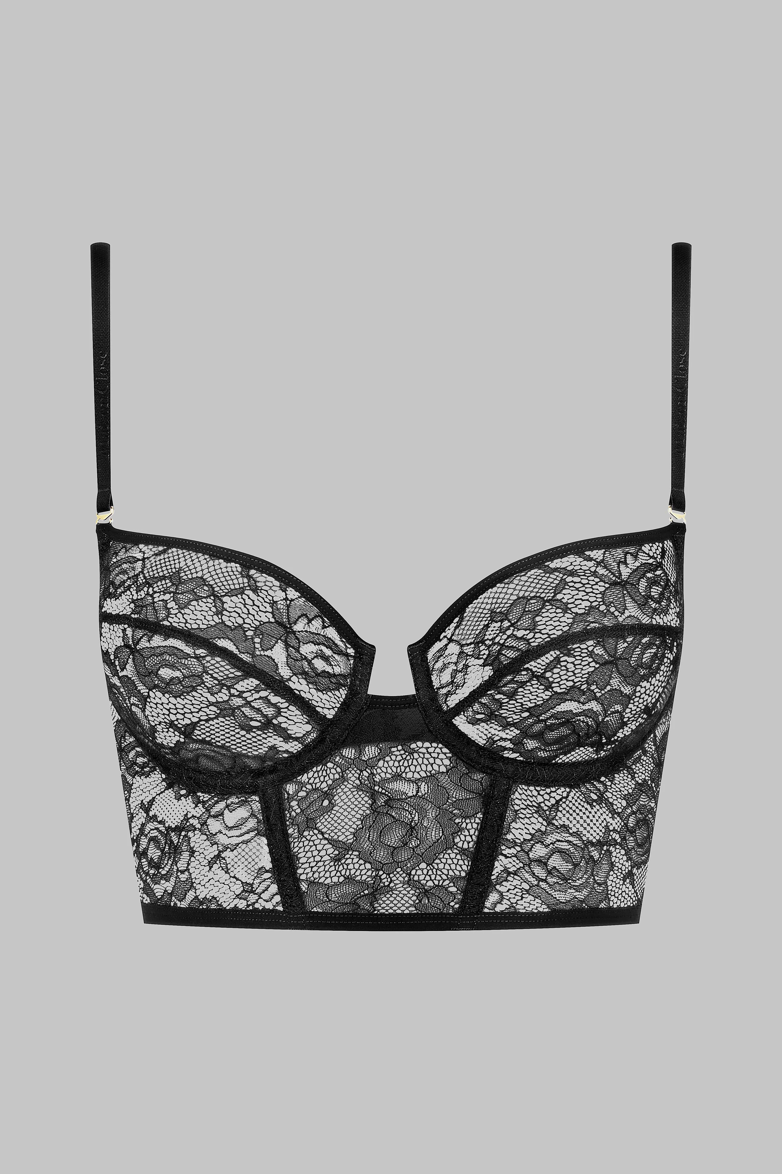 Balconette bra - Flashback | Black - Image 4
