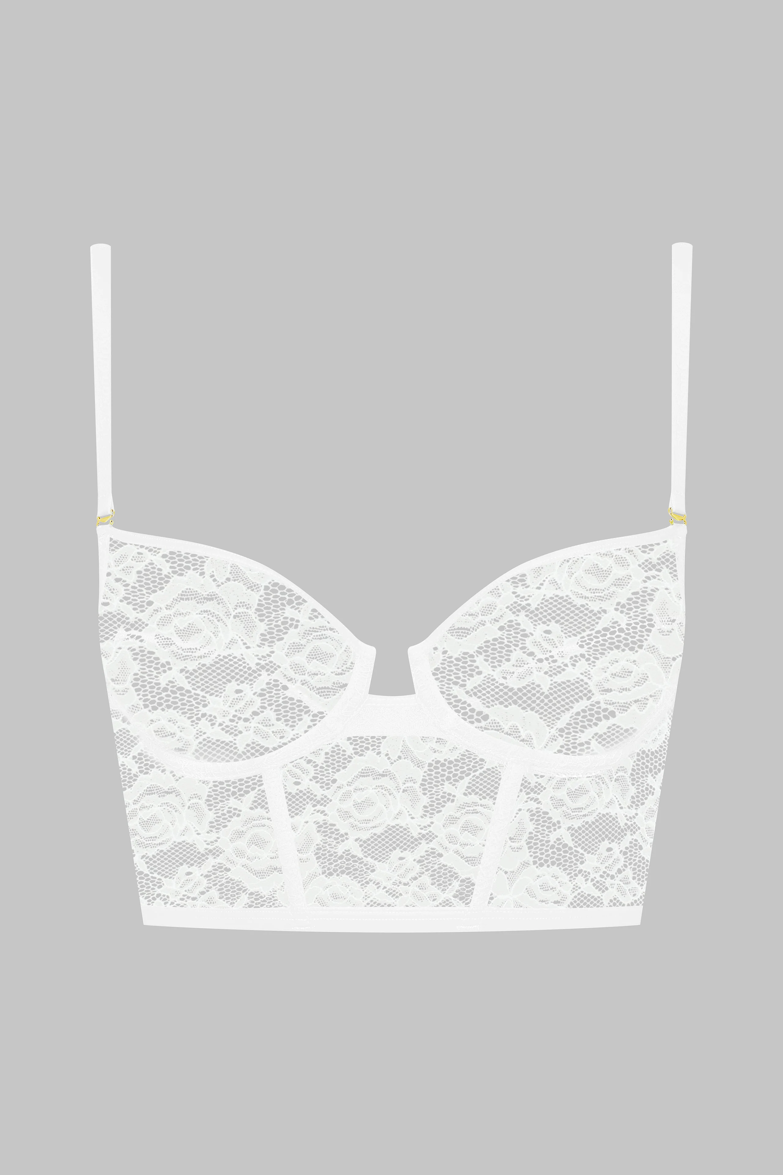 Balconette bra - Flashback | White - Image 4