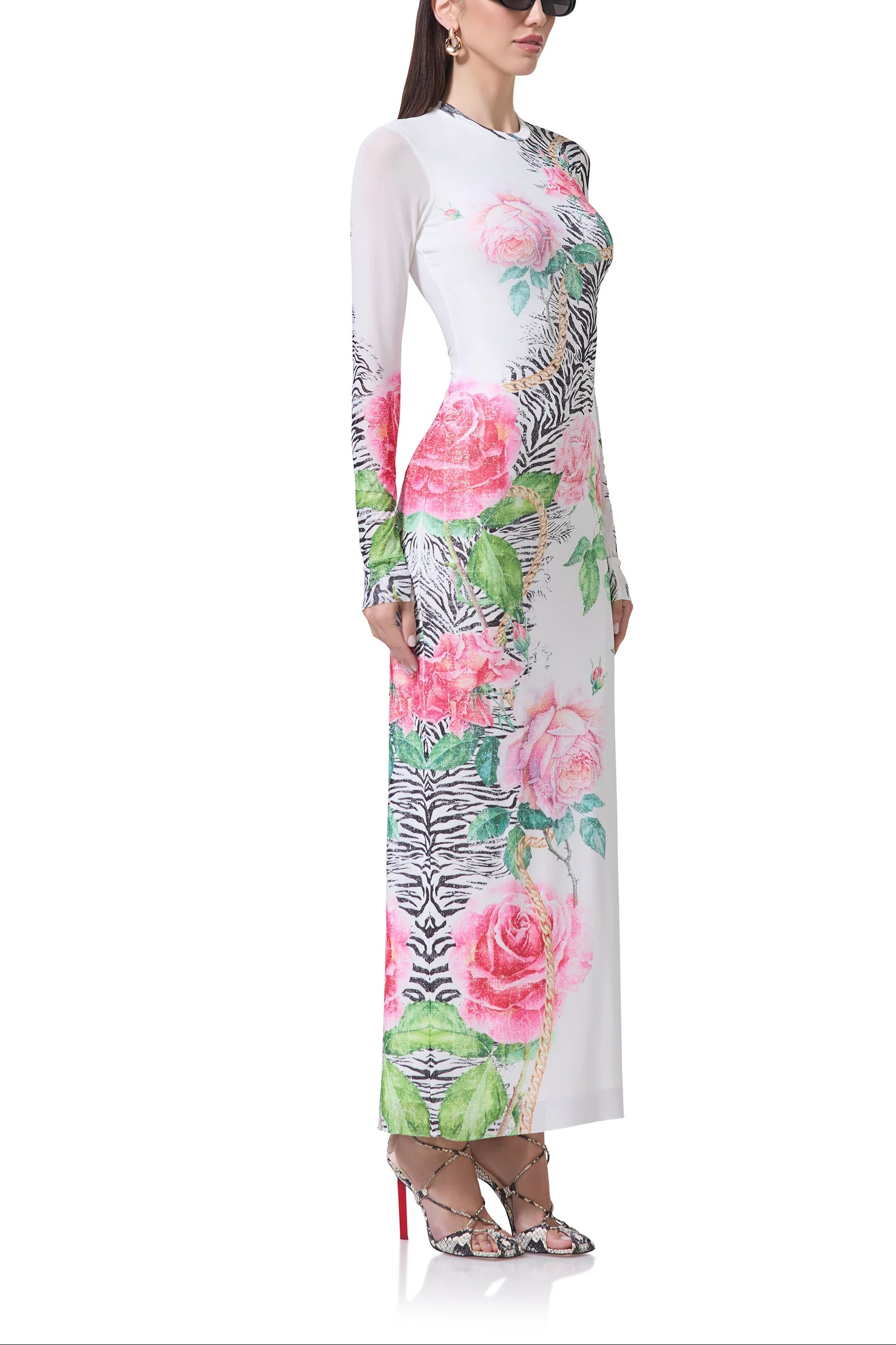 Didi Dress | Zebra Rose - Image 3