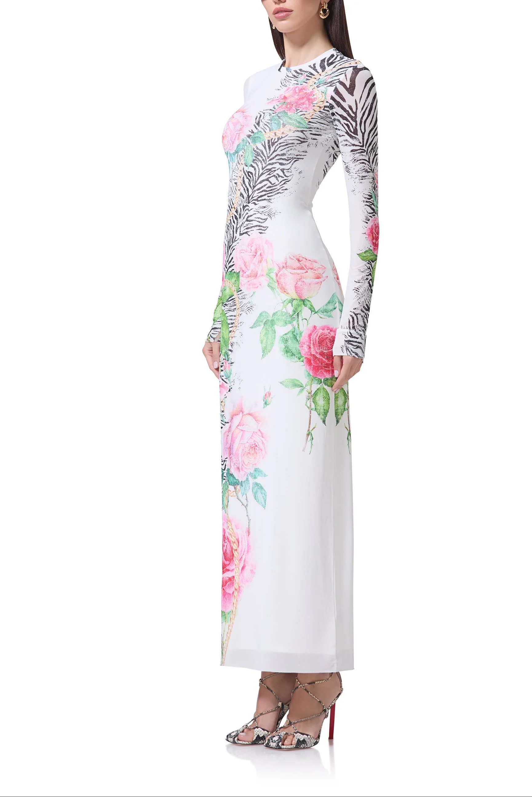 Didi Dress | Zebra Rose - Image 5