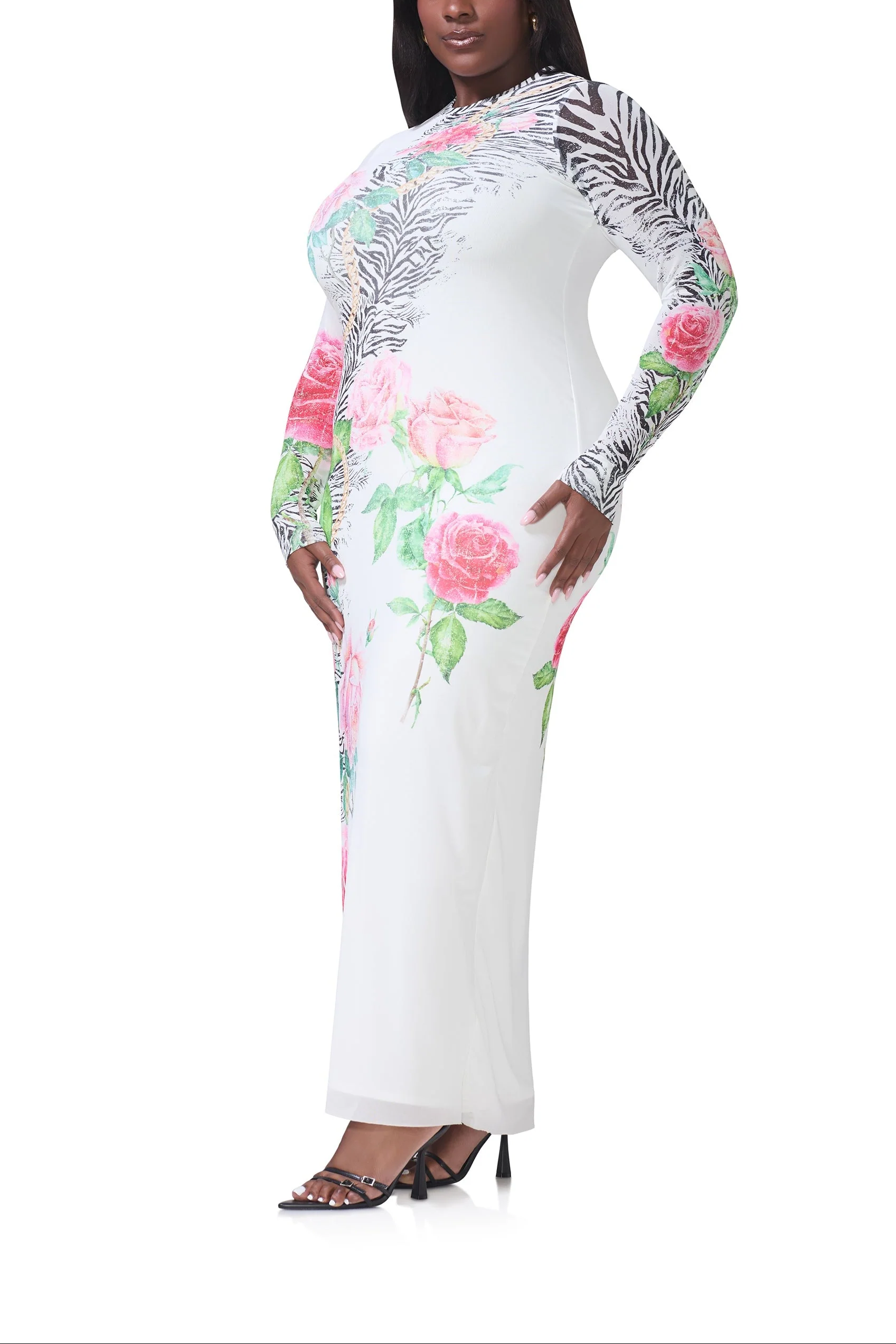 Didi Dress | Zebra Rose - Image 6