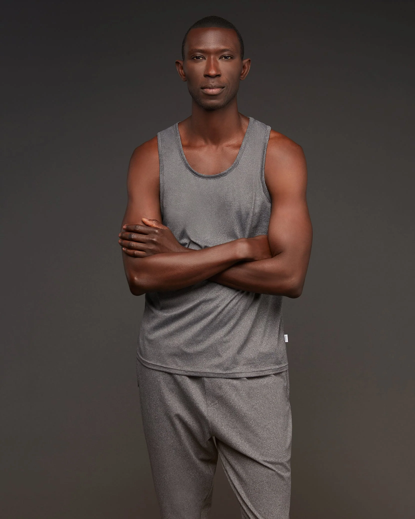 Mens | Everyday Tank | Dark Heather Grey - Image 2