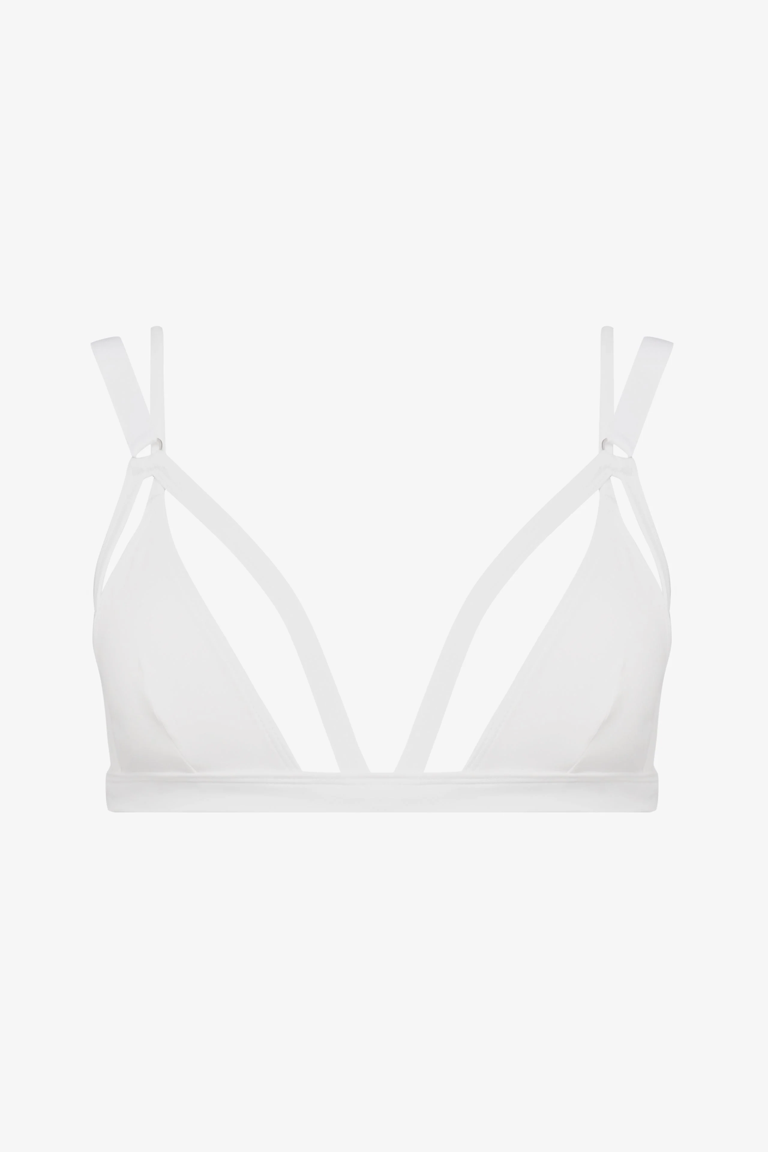 Triangle Bra - Fatale | White - Image 4