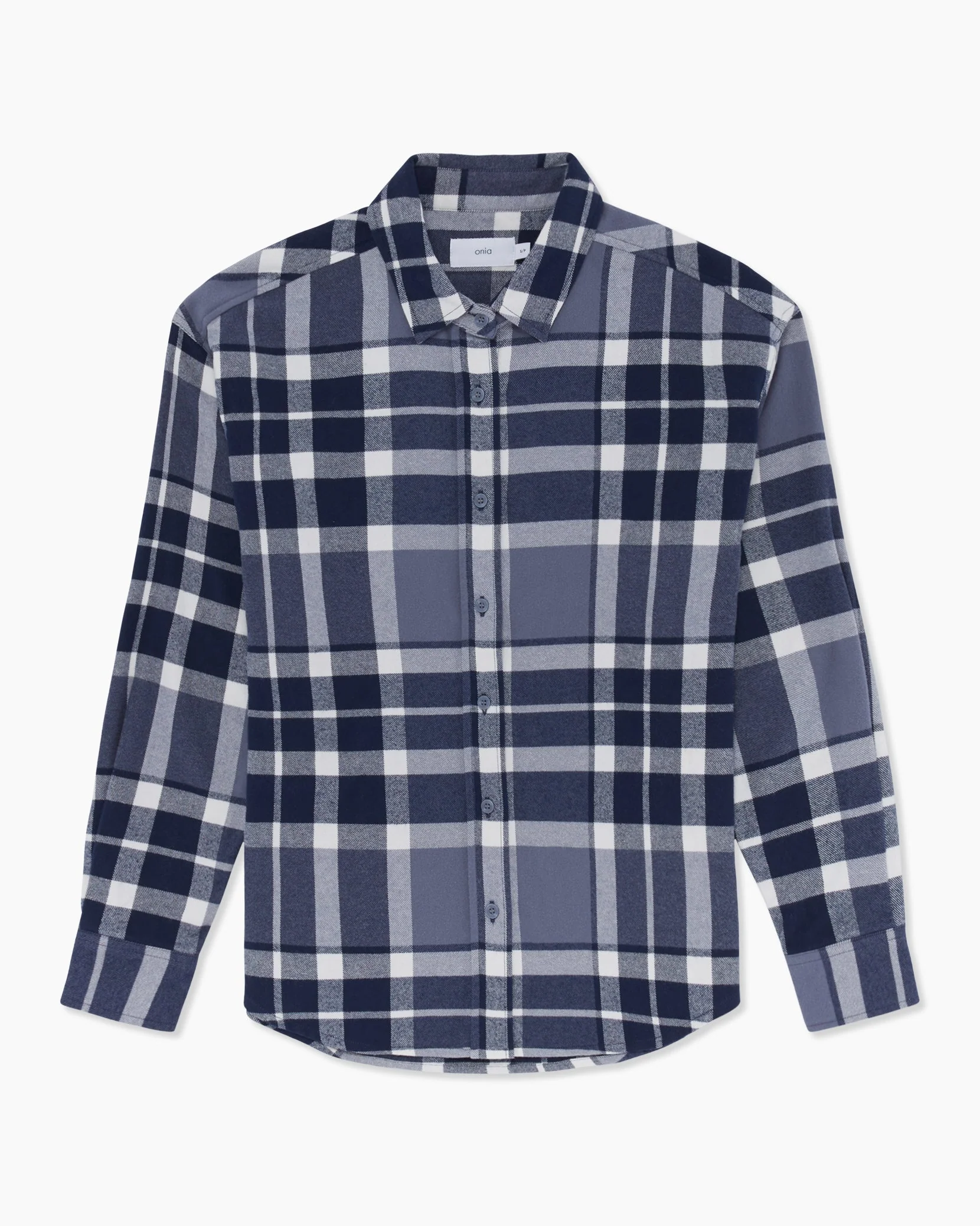 Mens | Flannel Oversized Shirt | Hunter-Multi-Modern-Graham - Image 8