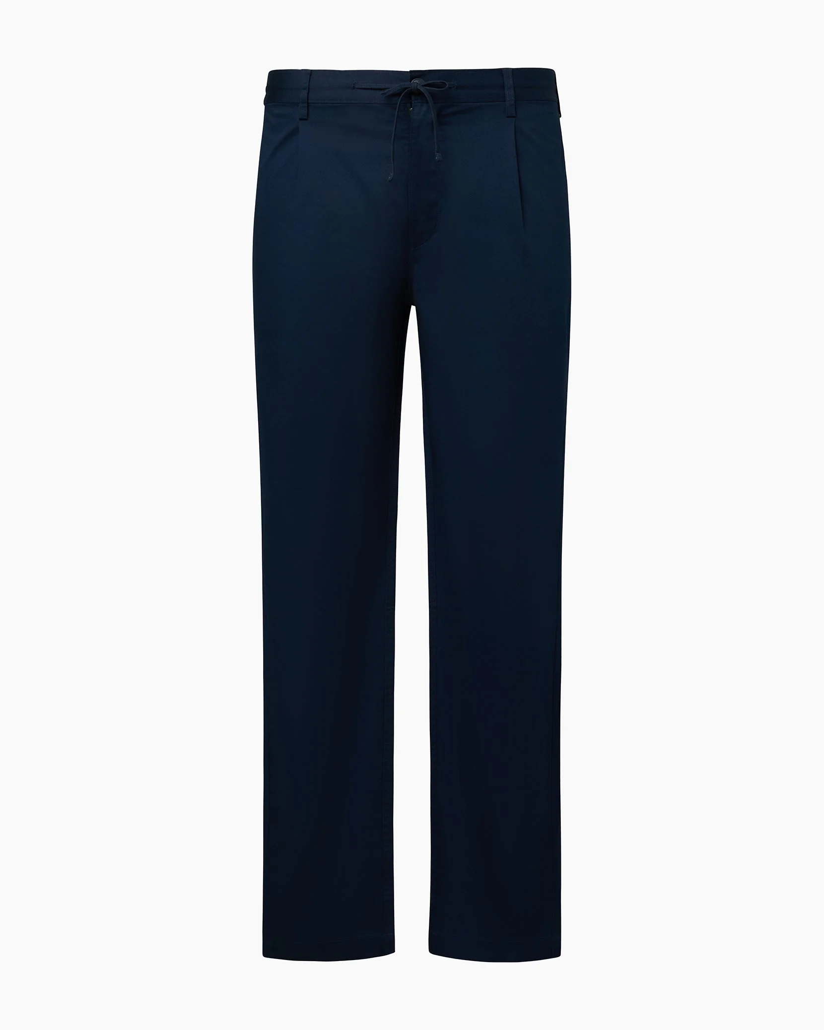 Mens | Garment Dye Cotton Drawstring Pant | Deep Navy