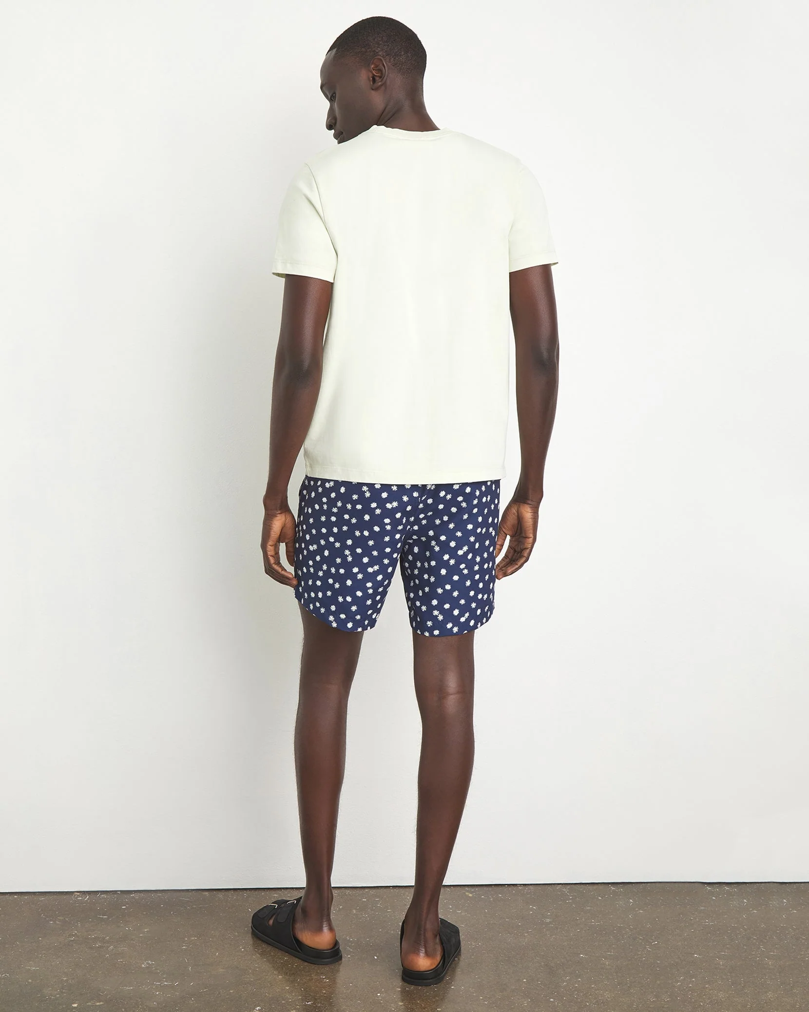 Mens | Garment Dye Jersey Crew Neck Tee | Lilac - Image 25