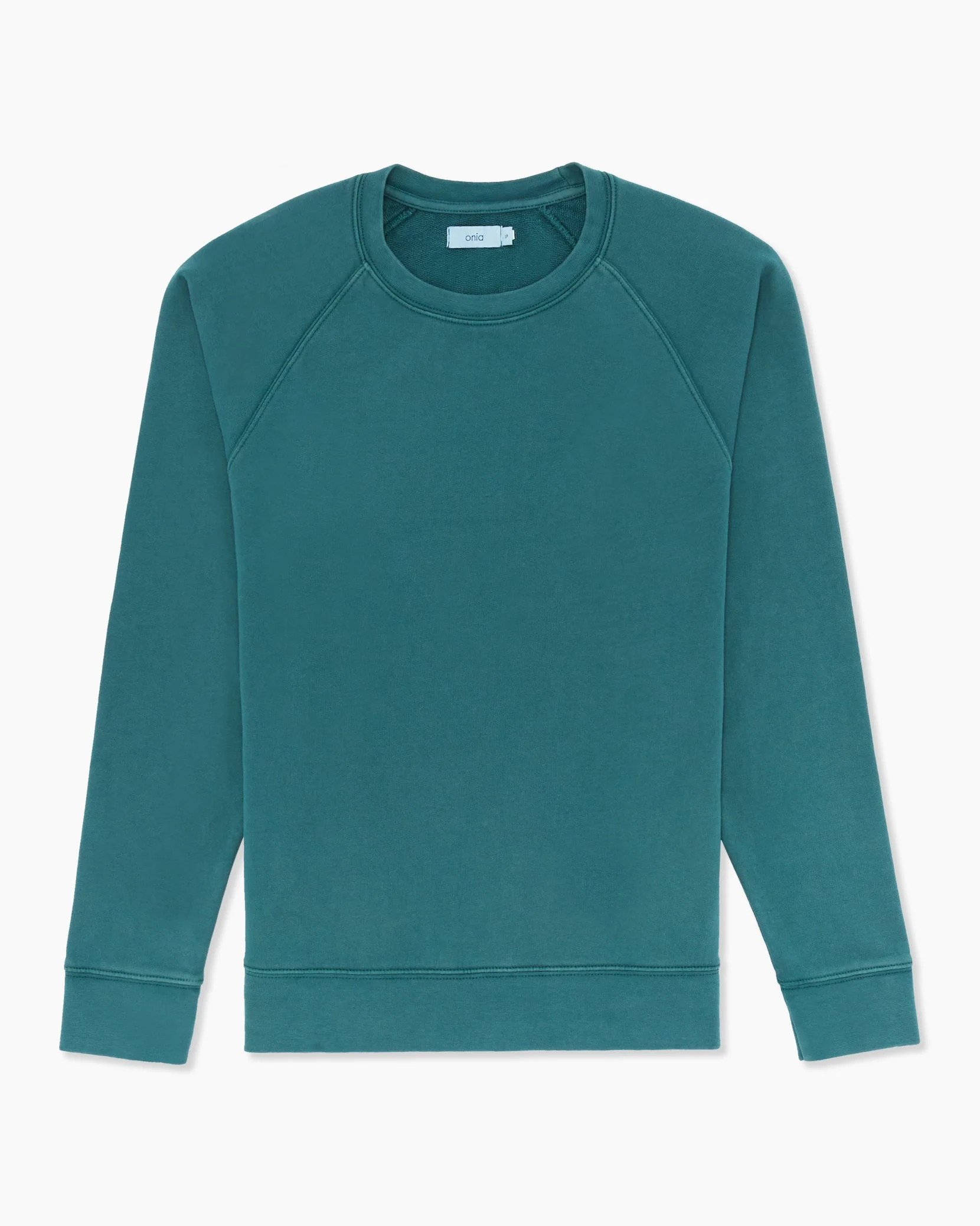 Mens | Garment Dye Oversized Crewneck | Hunter