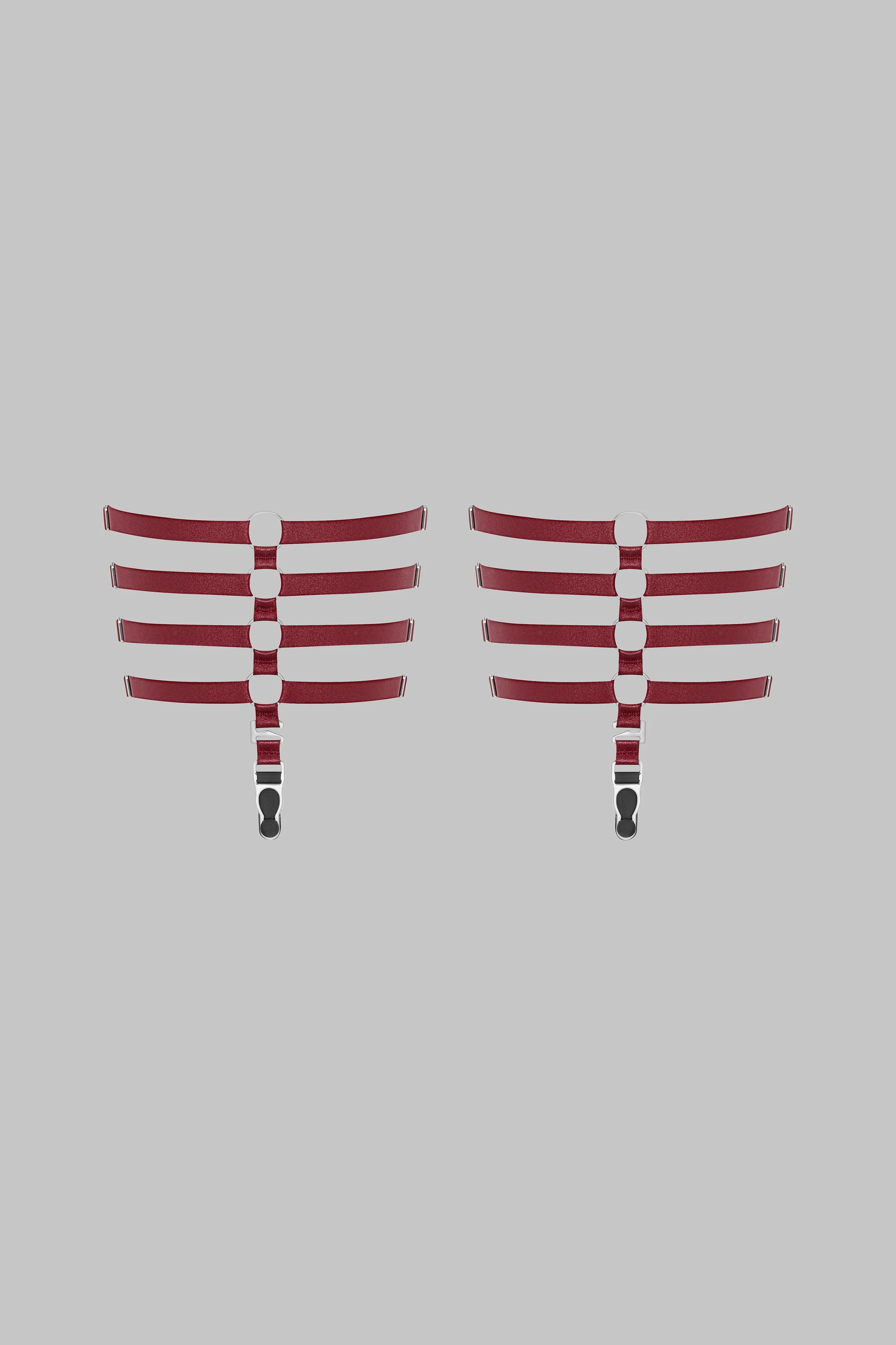 Garters - Parure Signature | Burgundy - Image 4