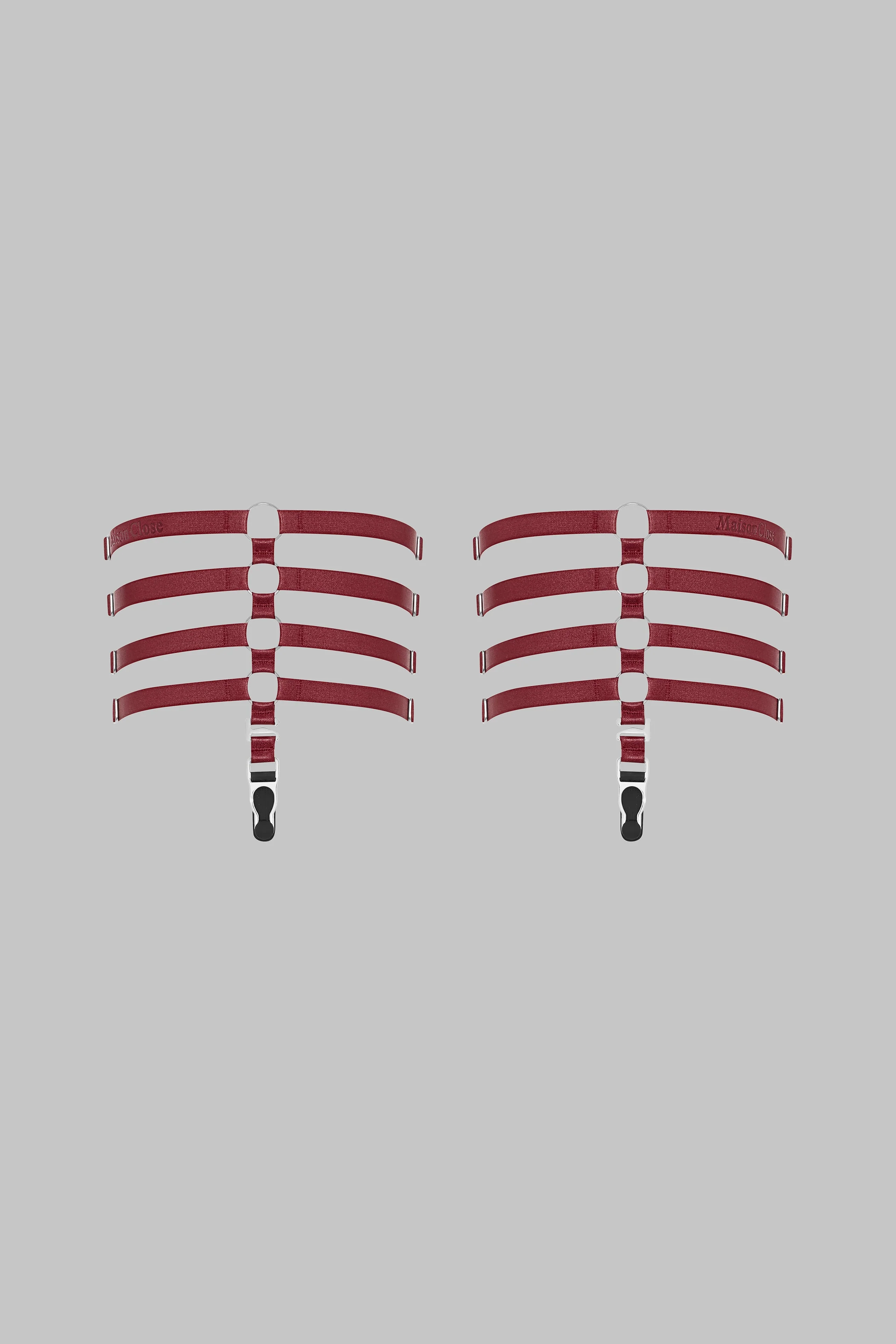 Garters - Parure Signature | Burgundy - Image 5