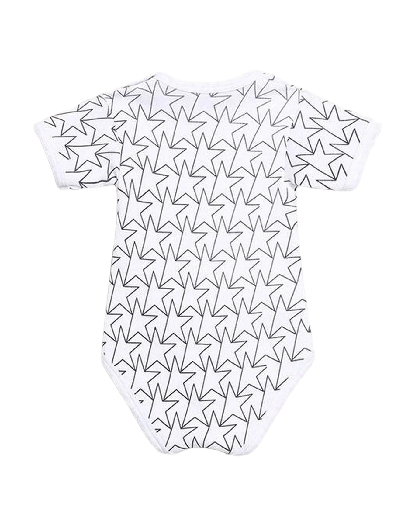 Baby | Gift Set In With Trim And Star | White x Navy Blue - Image 7