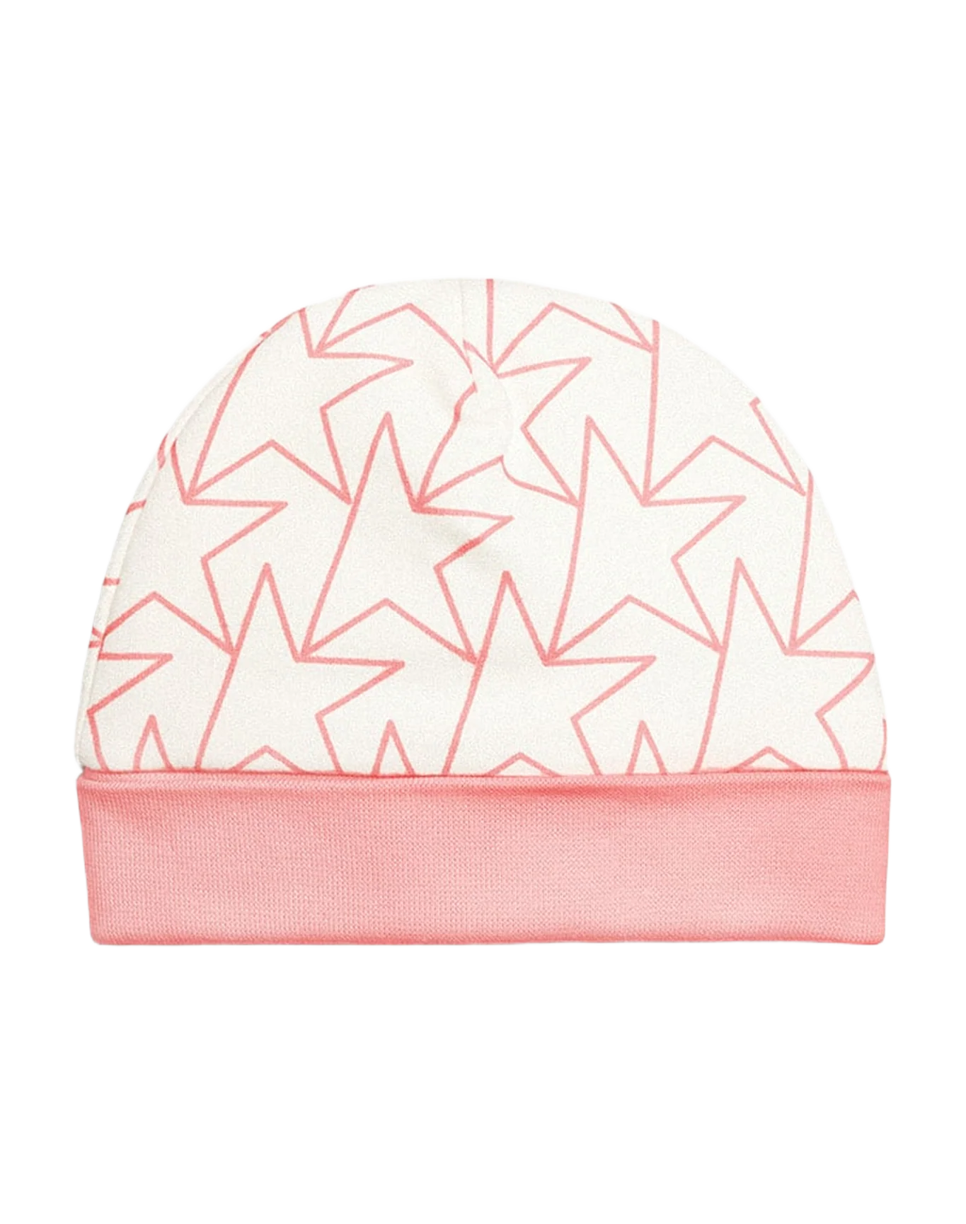 Baby | Gift Set In With Trim And Star | White x Pink - Image 12