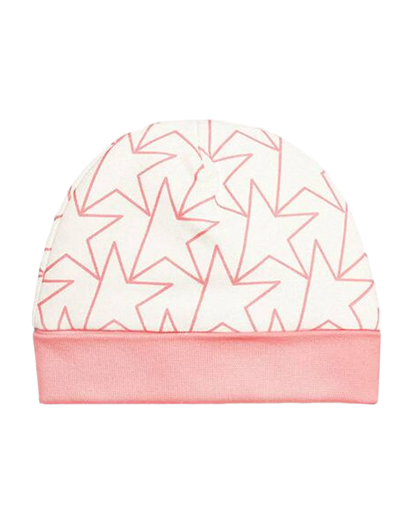 Baby | Gift Set In With Trim And Star | White x Pink - Image 3