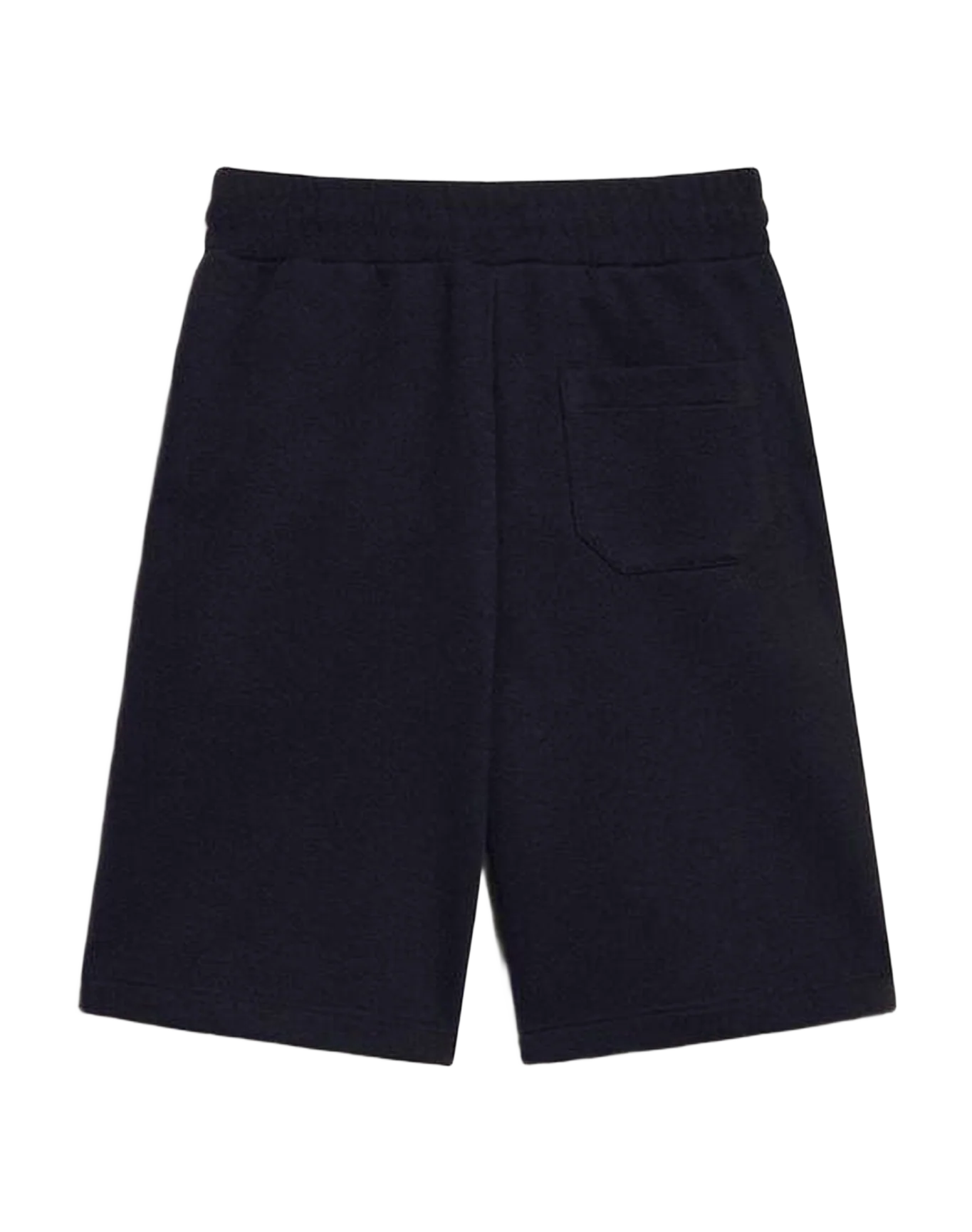 Boy | Bermuda Shorts With Stars | Dark Blue x White - Image 4