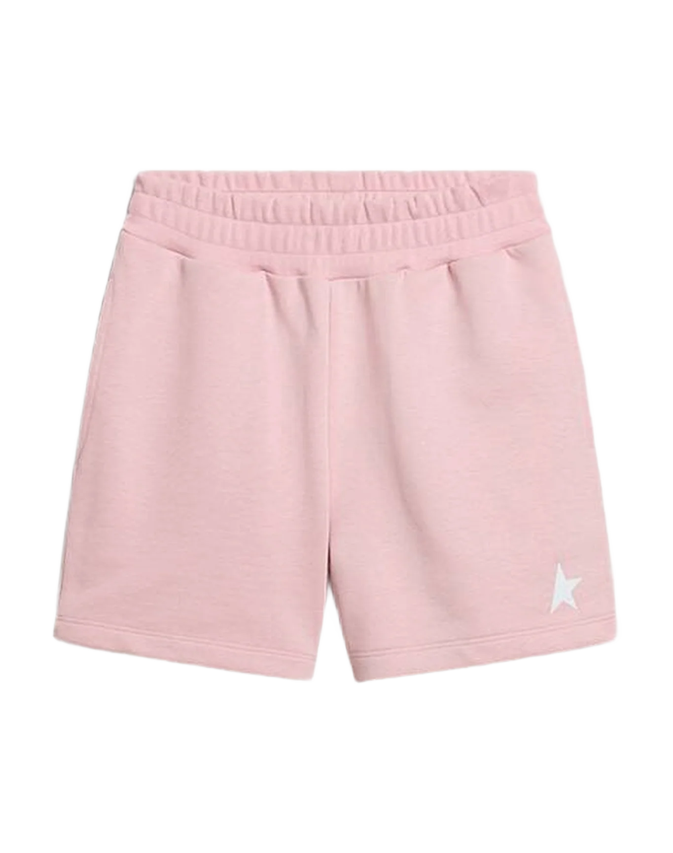 Girl | Shorts In With Star | Pink Lavander x White