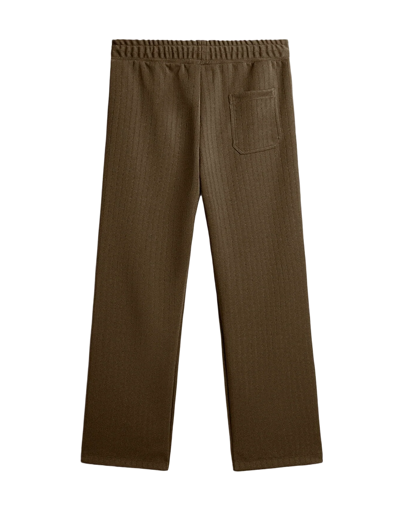 Men | Joggers With White Logo | Military Green x Papyrus - Image 3