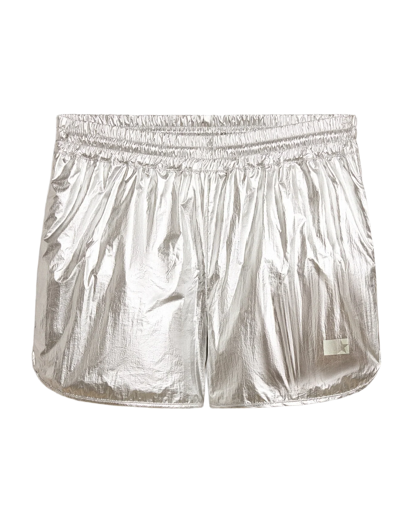 Men | Running Shorts In Fabric | Silver
