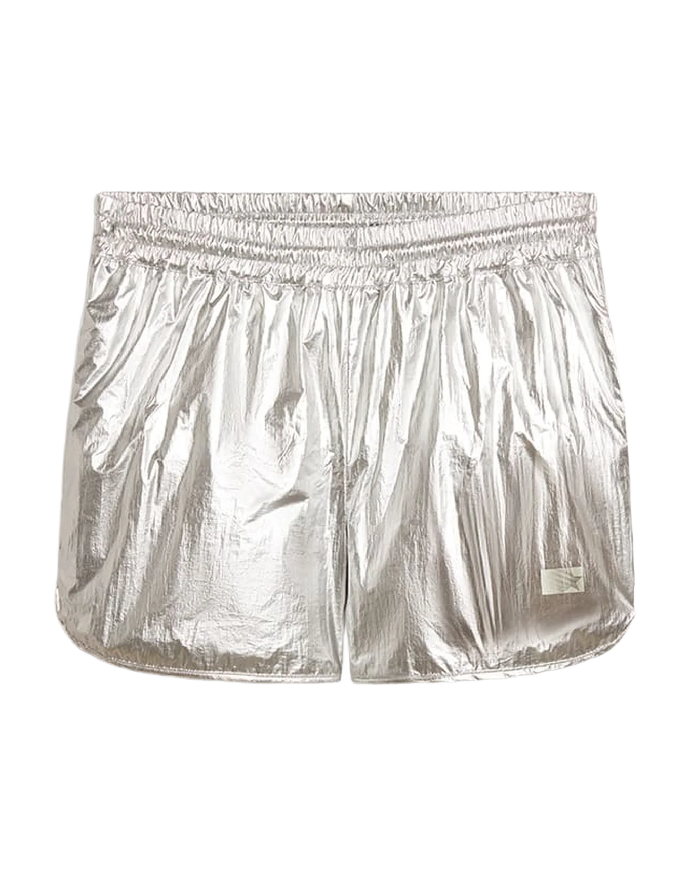 Men | Running Shorts In Fabric | Silver - Image 8