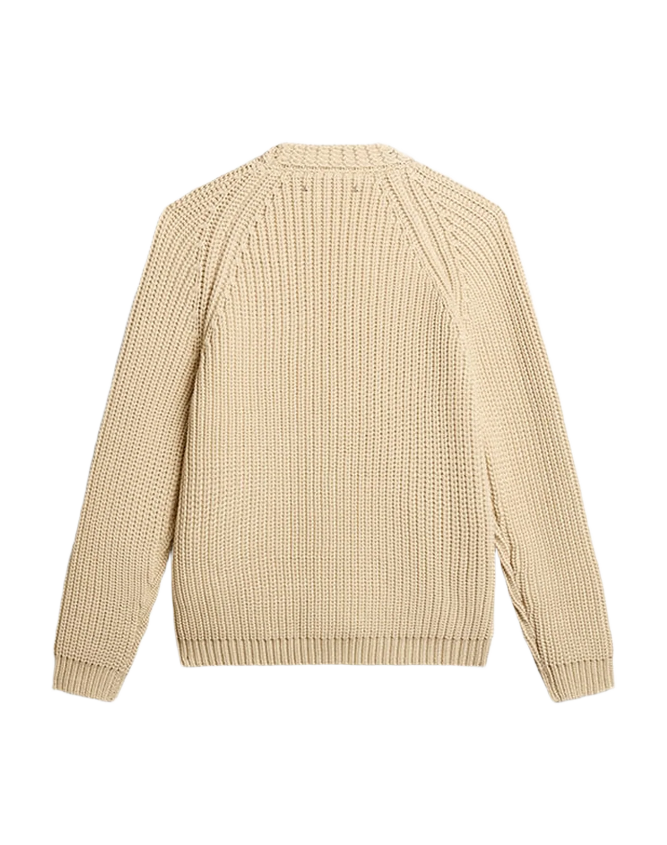 Women | Cotton Cardigan With Embroidery On The Front | Parchment - Image 4