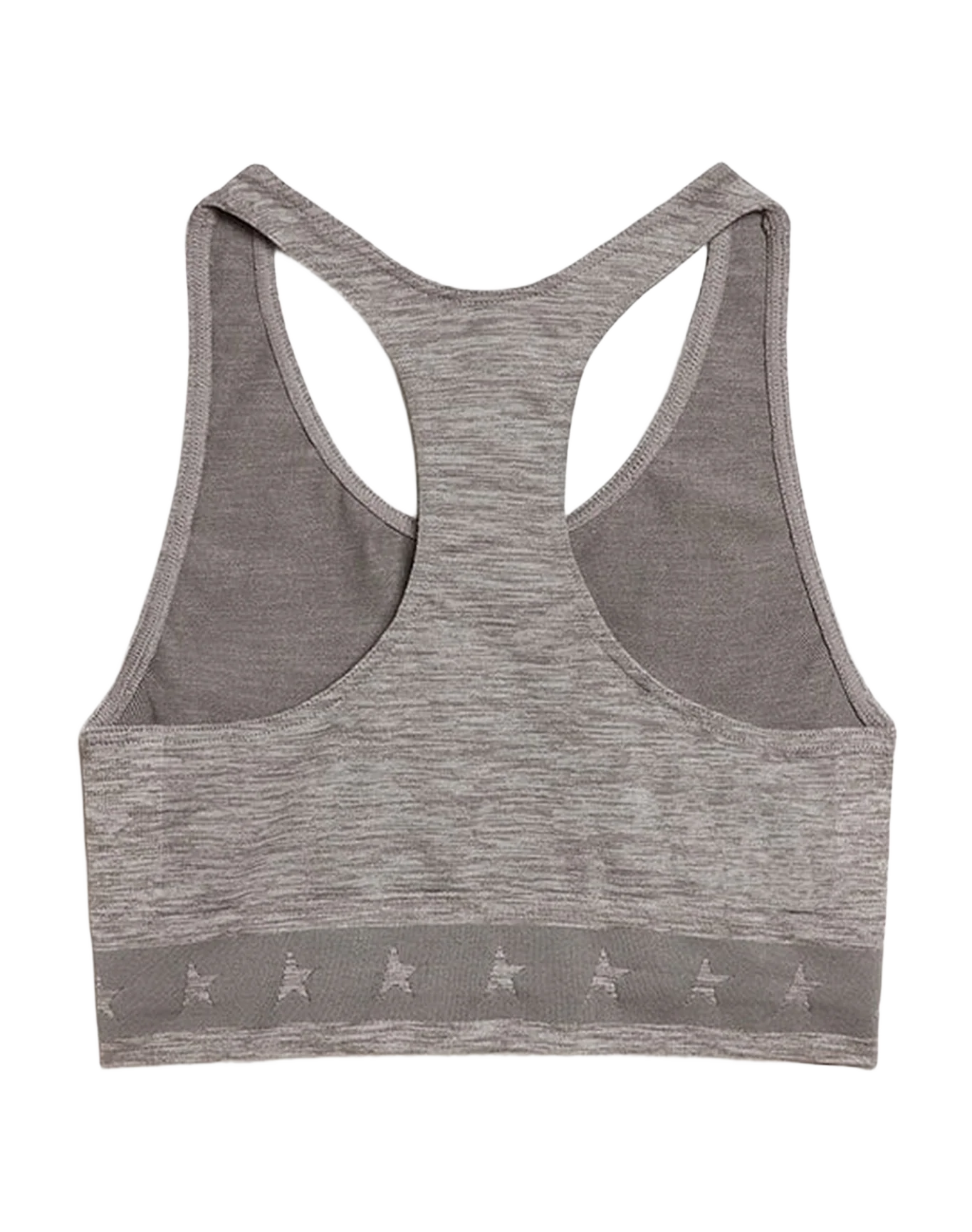 Women | Gray Athletic Top | Melange Grey - Image 10