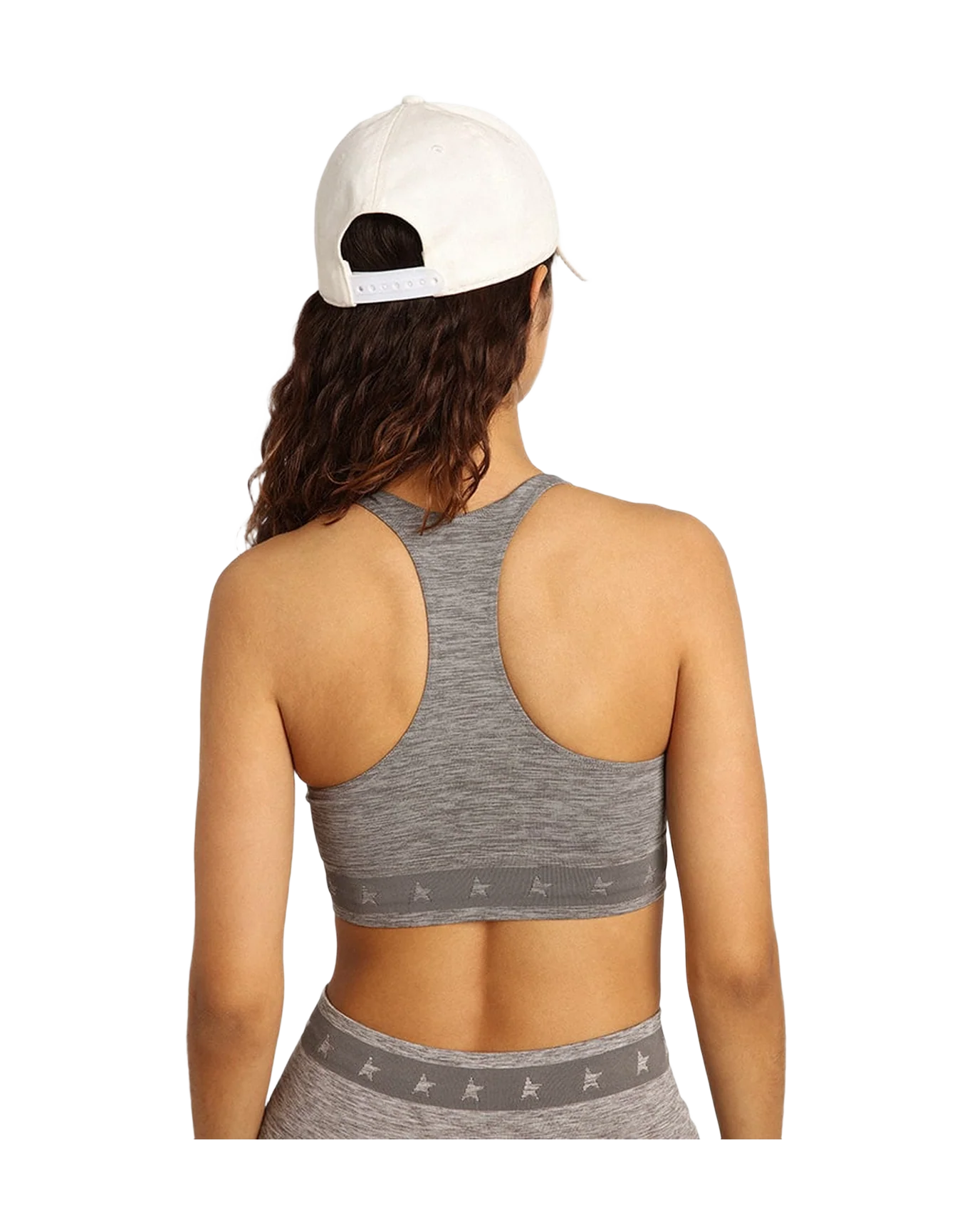 Women | Gray Athletic Top | Melange Grey - Image 6