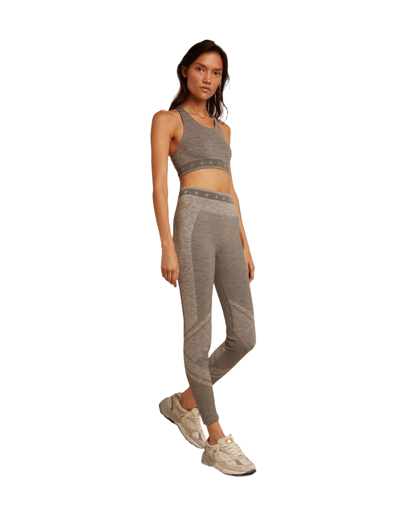Women | Gray Athletic Top | Melange Grey - Image 7