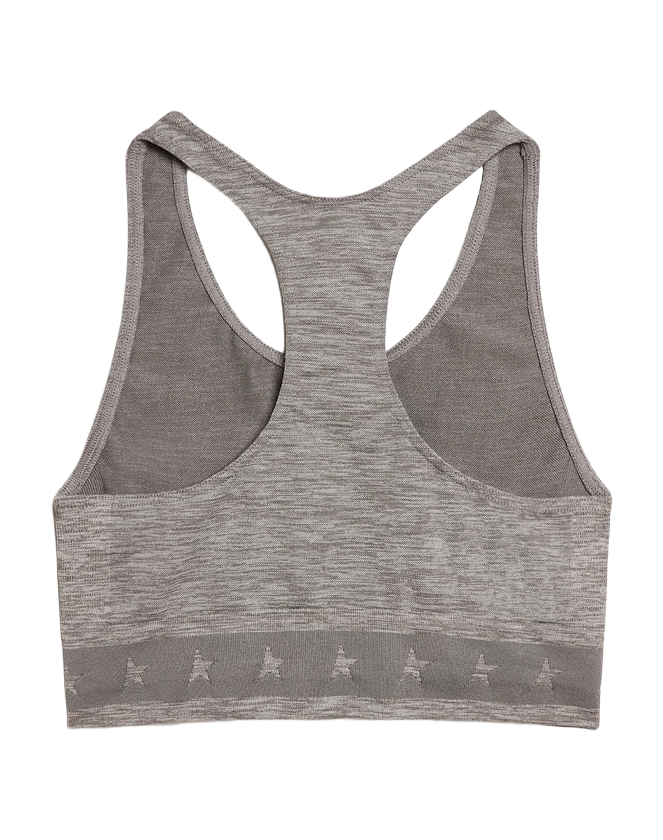 Women | Gray Athletic Top | Melange Grey - Image 8