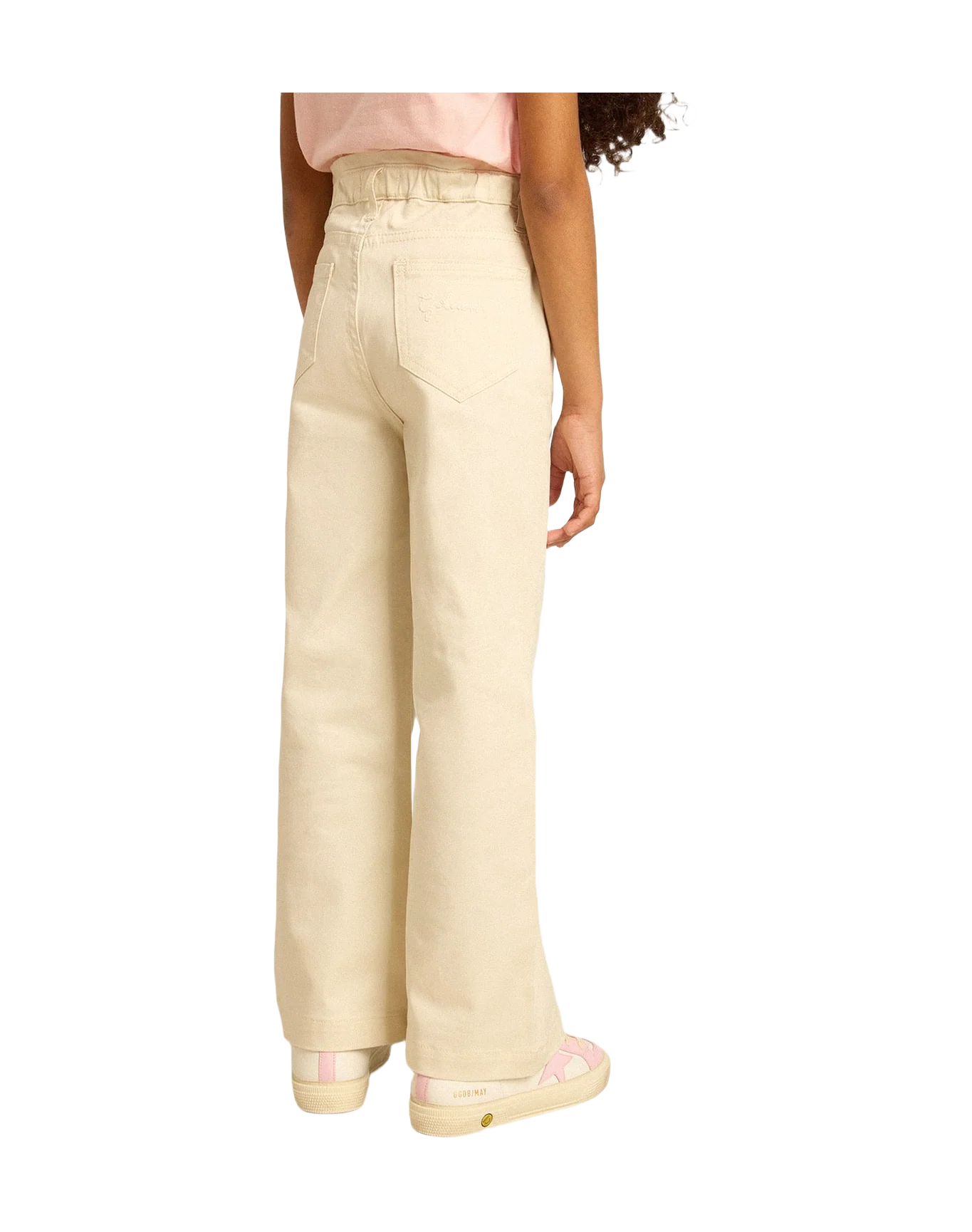 Kids | Cotton Pants Aged White | Off White - Image 10