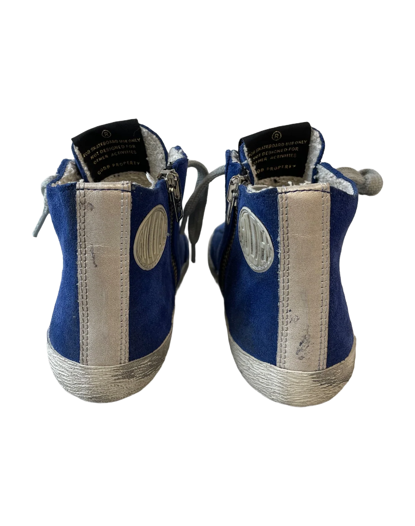 Kids | Francy Sneakers Blue Suede - Image 4
