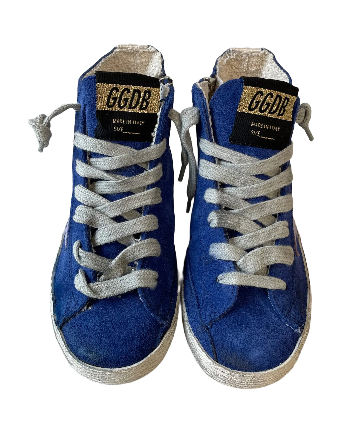 Kids | Francy Sneakers Blue Suede - Image 5