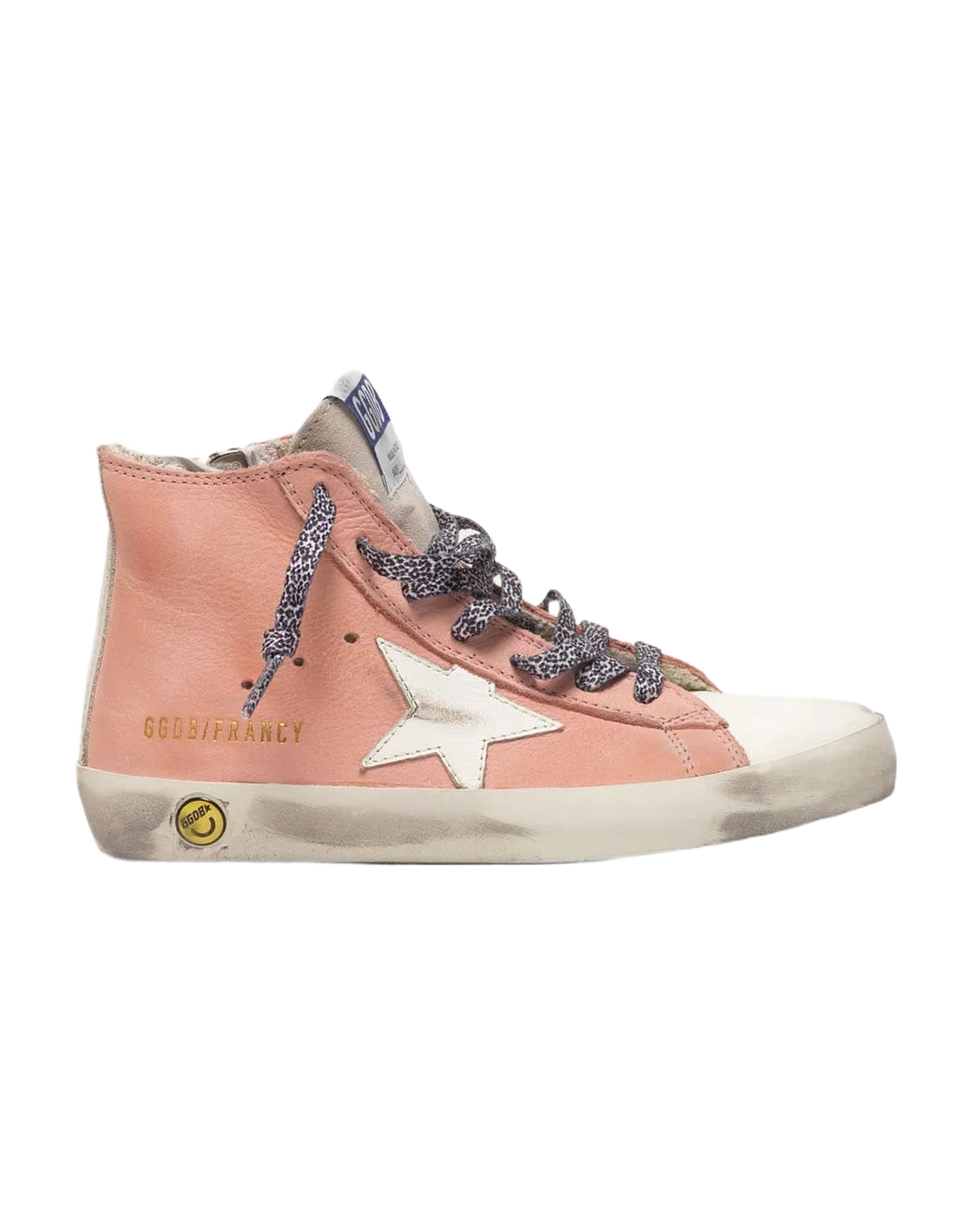Kids | Francy Sneakers Leather with Suede Tongue - Image 4