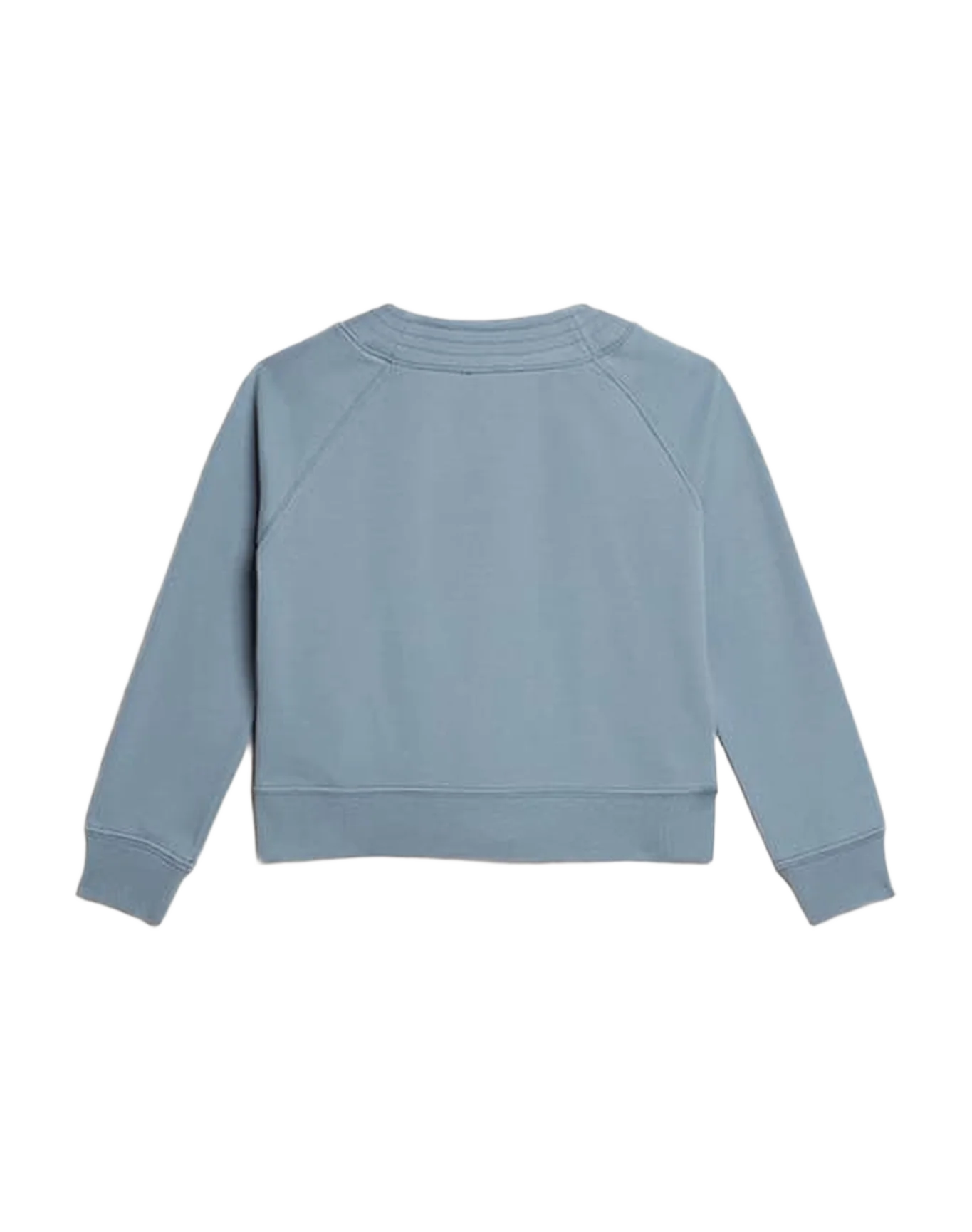 Kids | Light Blue Cotton Cardigan with Beaded Lettering | Citadel - Image 4