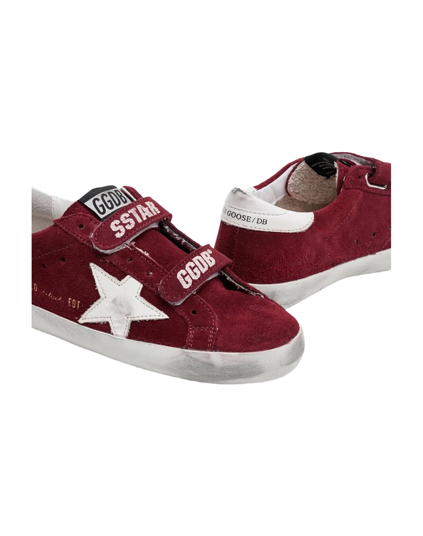 Kids | Old School Sneakers Suede with White Star - Image 2