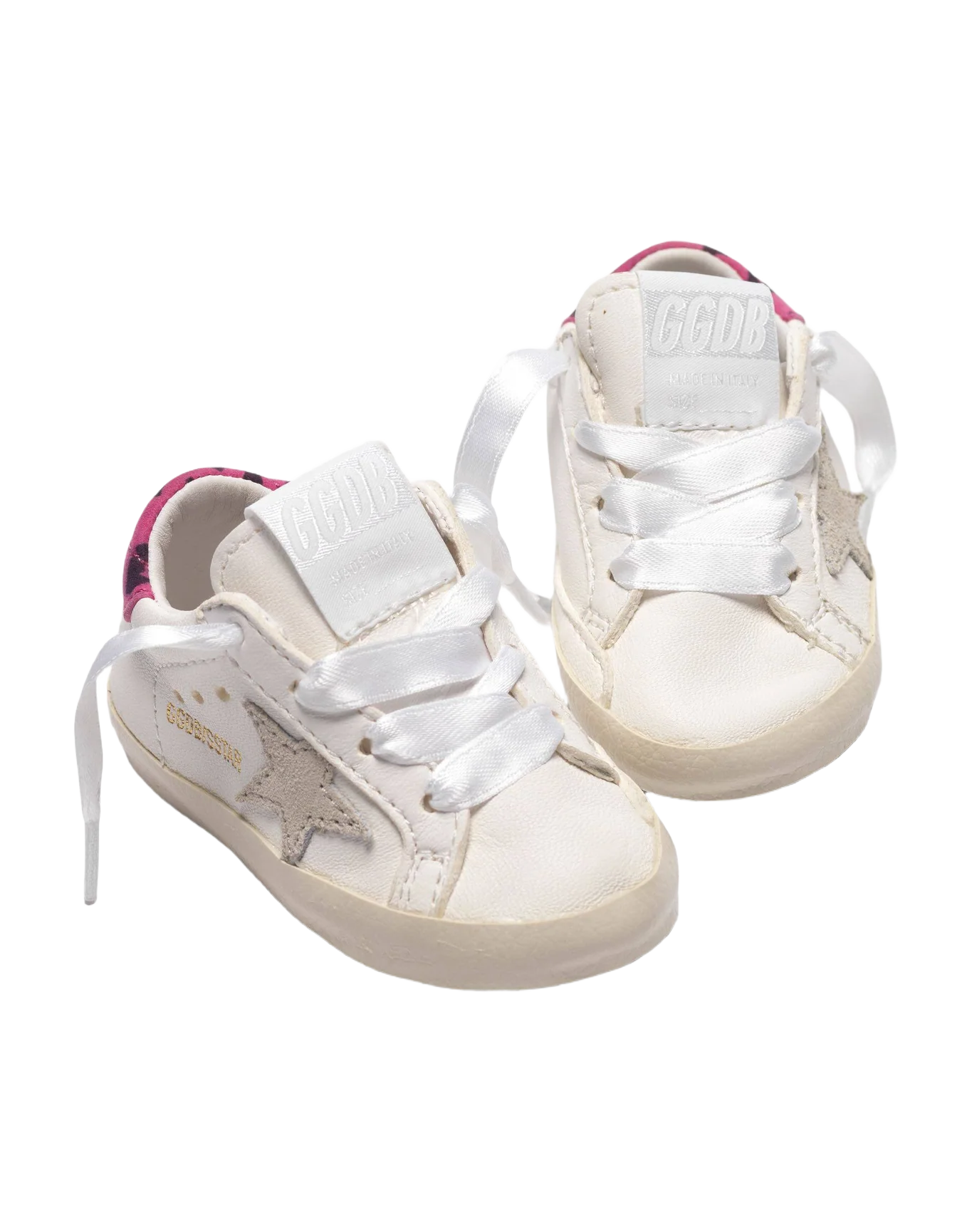 Kids | Sneakers Babystar White Leather with Suede - Image 3