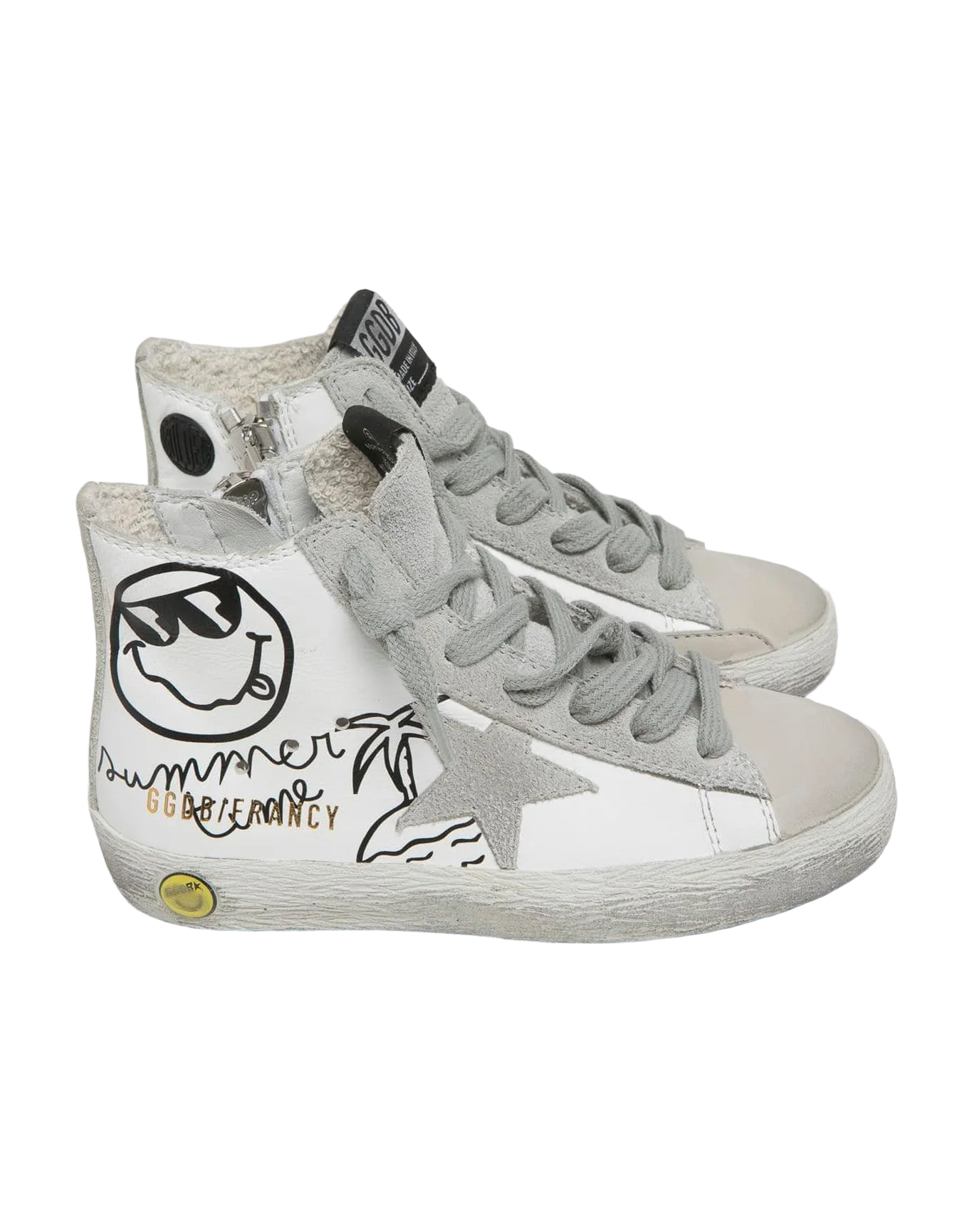 Kids | Sneakers Francy Summer Time-White Leather - Image 2