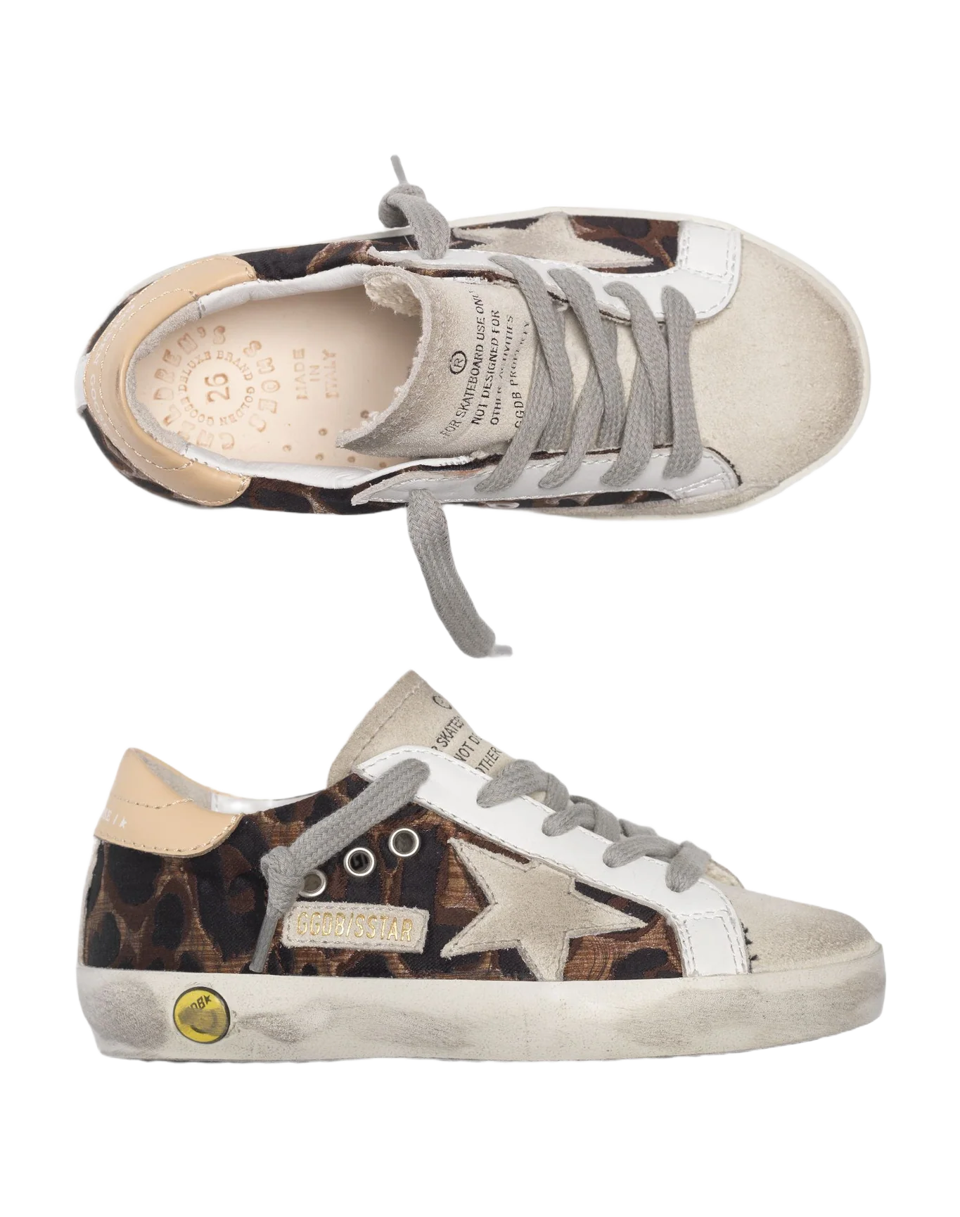 Kids | Sneakers Super-Star Leopard Fabric-Hazelnu - Image 2