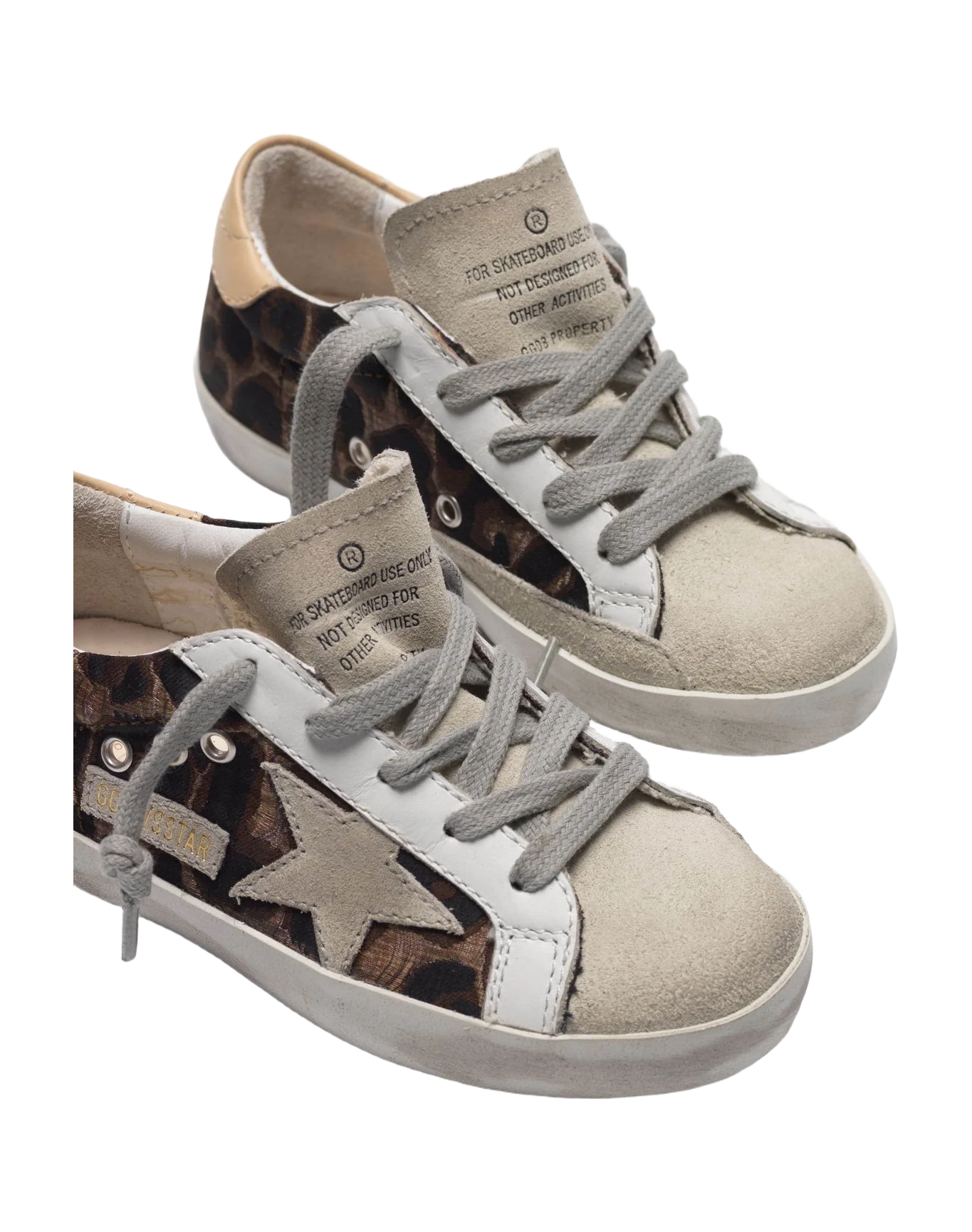 Kids | Sneakers Super-Star Leopard Fabric-Hazelnu - Image 3
